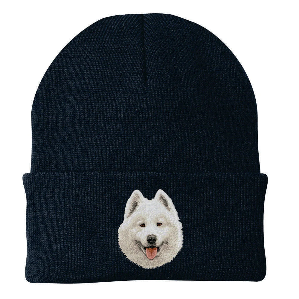 Samoyed Embroidered Beanie - Image 5