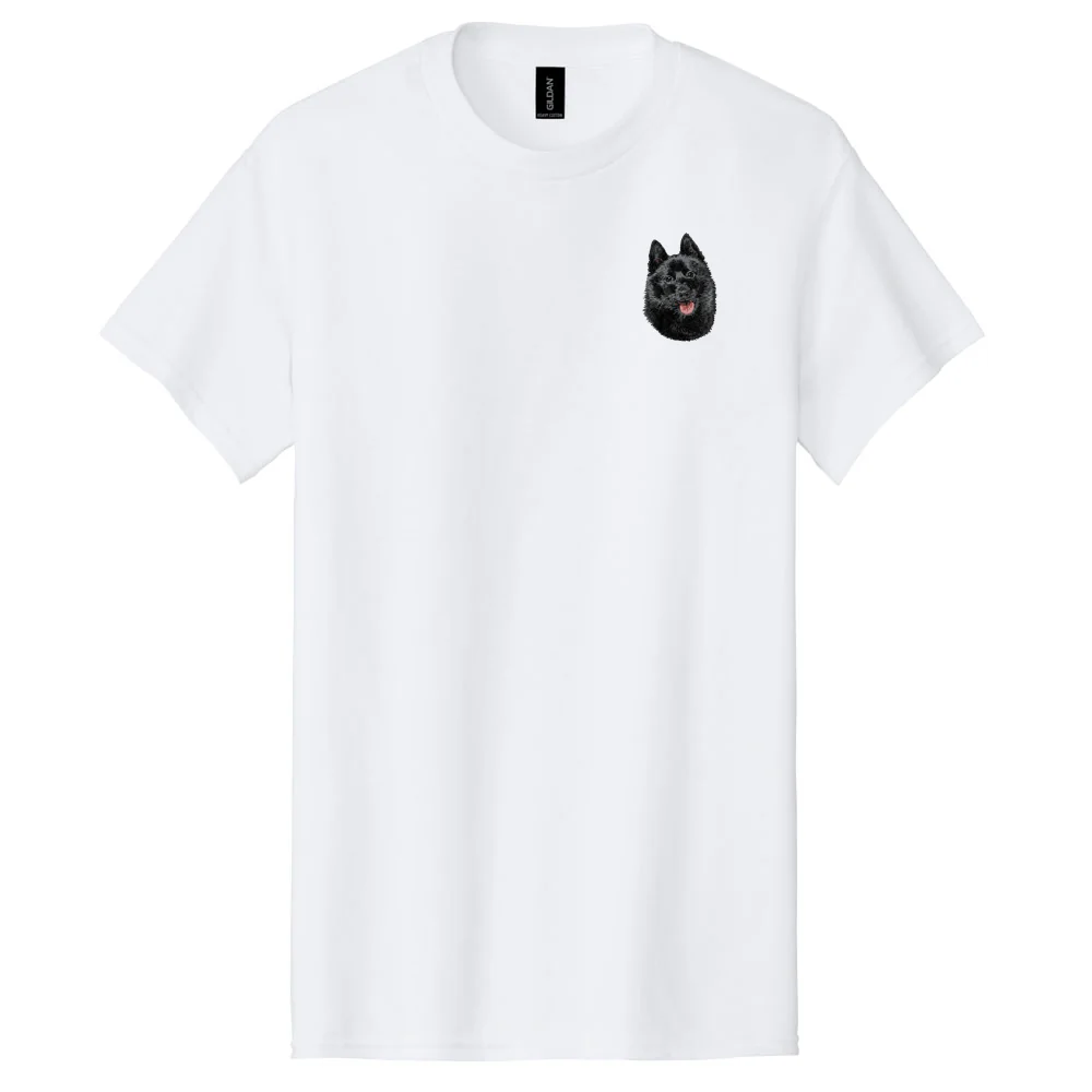 Schipperke Embroidered Men's T-Shirt - Image 3