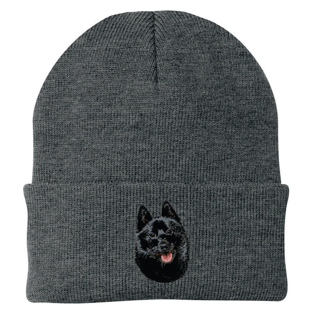 Schipperke Embroidered Beanie - Image 2