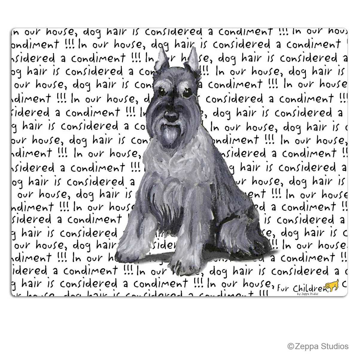 Schnauzer Cutting Board