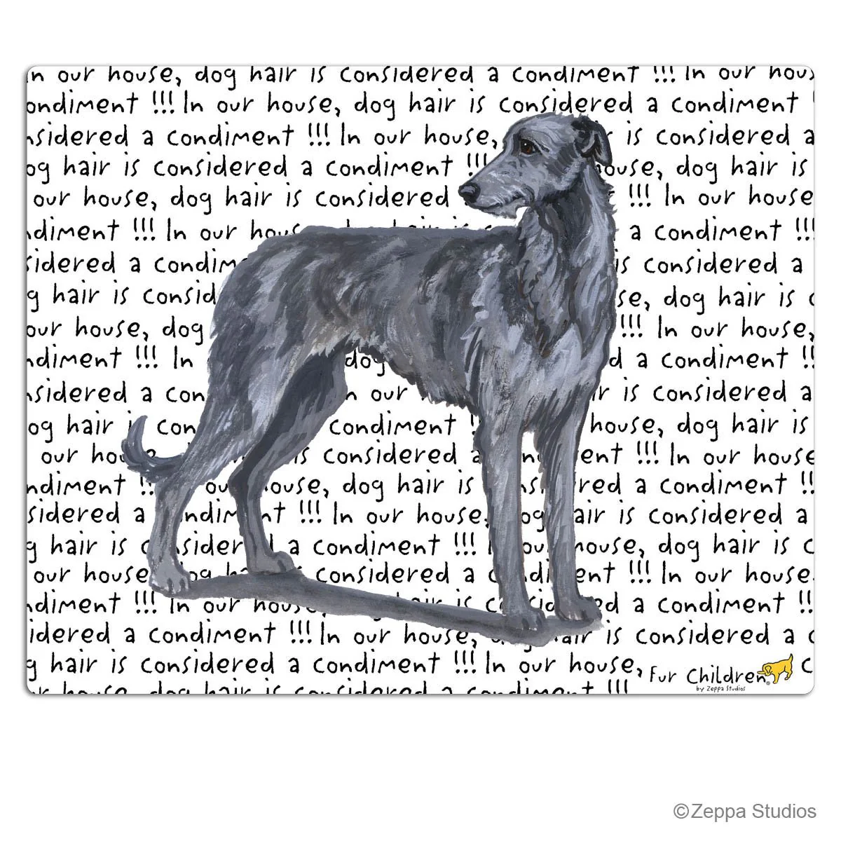 Scottish Deerhound Cutting Board