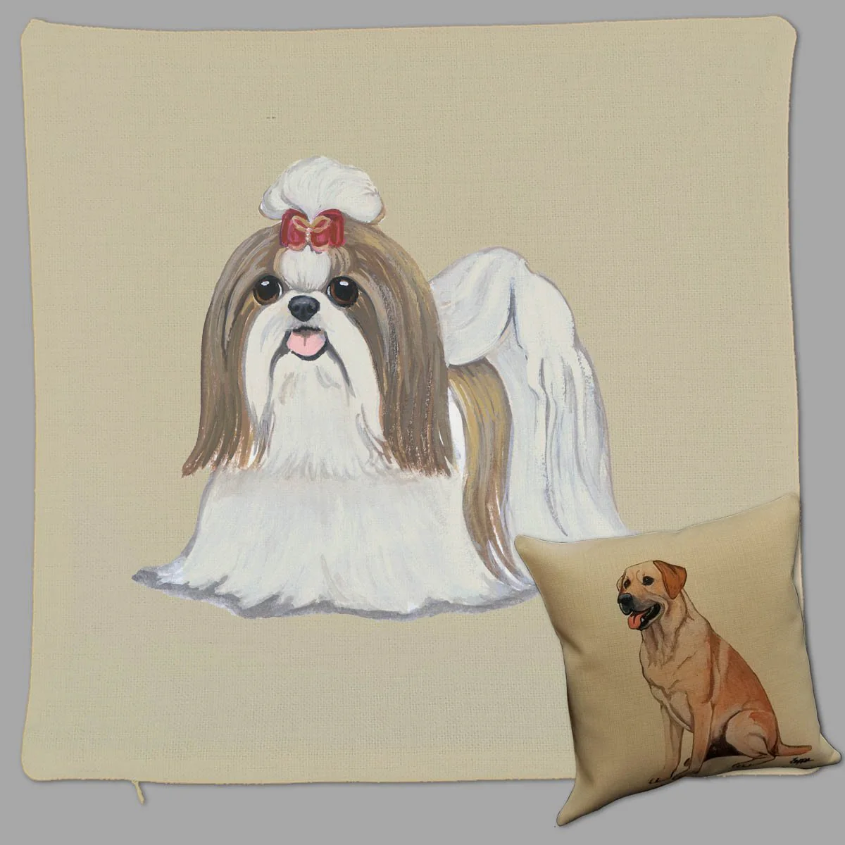 Shih Tzu Pillow Cover - Image 2