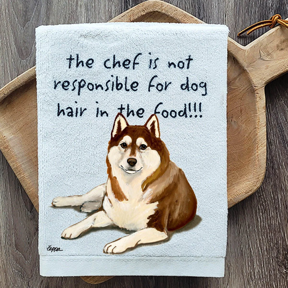 Siberian Husky Dish Towel - Image 2