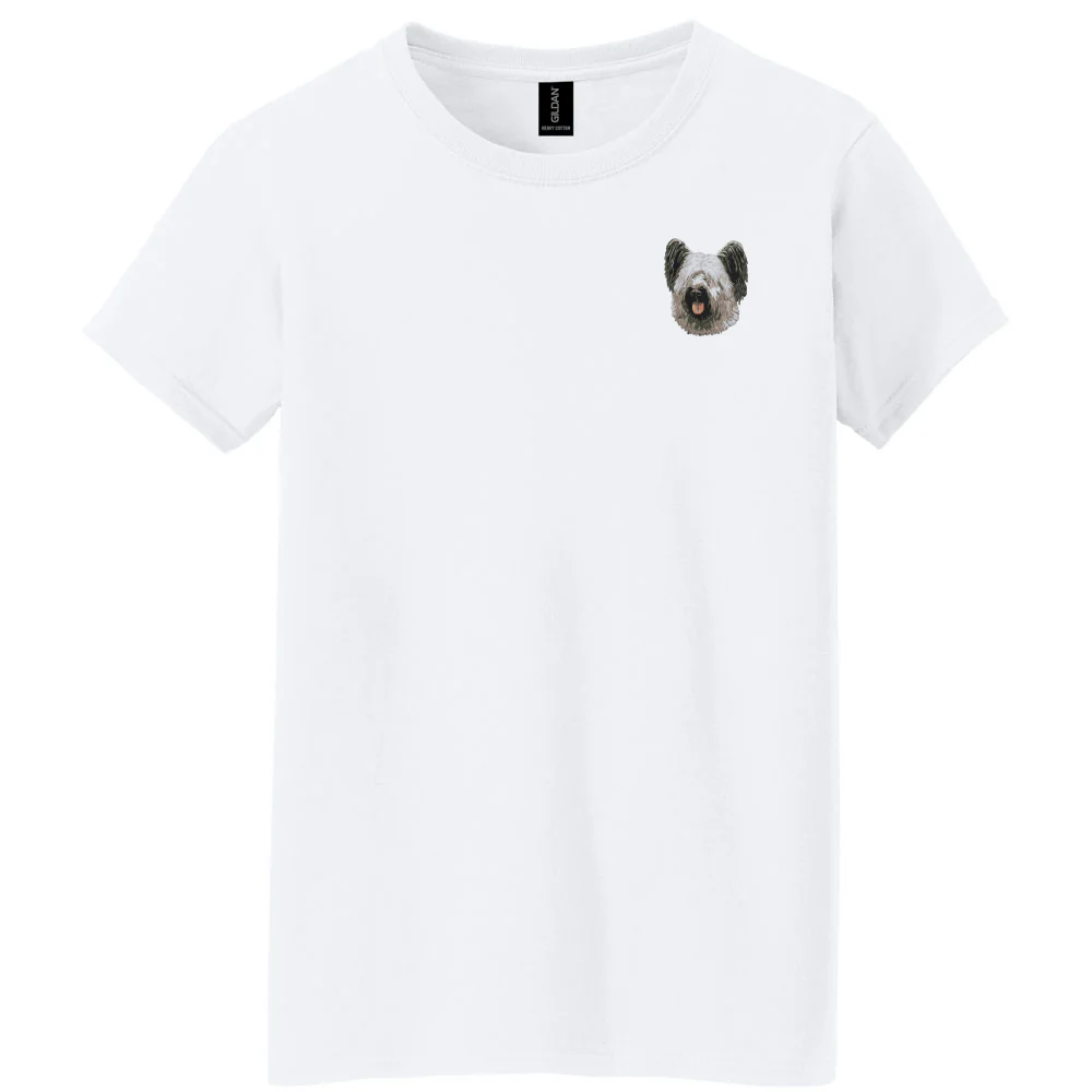 Skye Terrier Embroidered Women's T-Shirt - Image 2