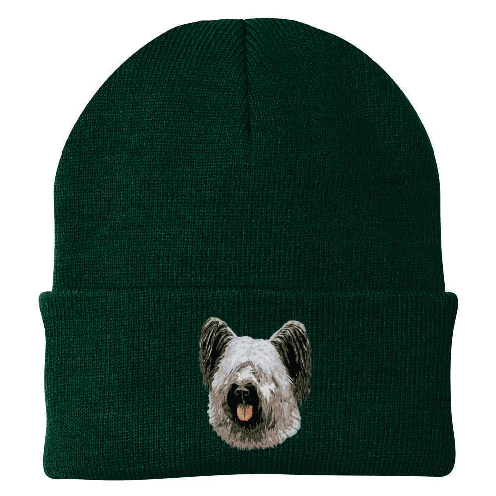 Skye Terrier Embroidered Beanie - Image 3