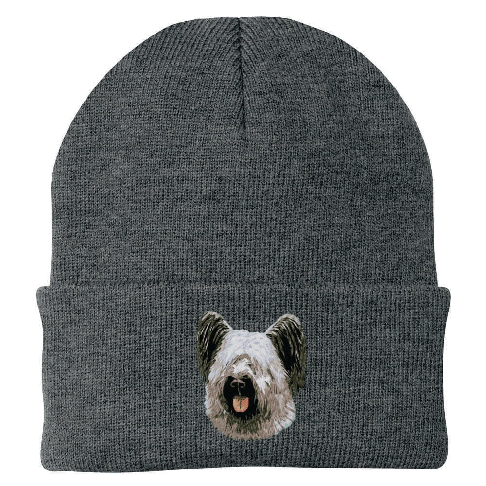Skye Terrier Embroidered Beanie - Image 4