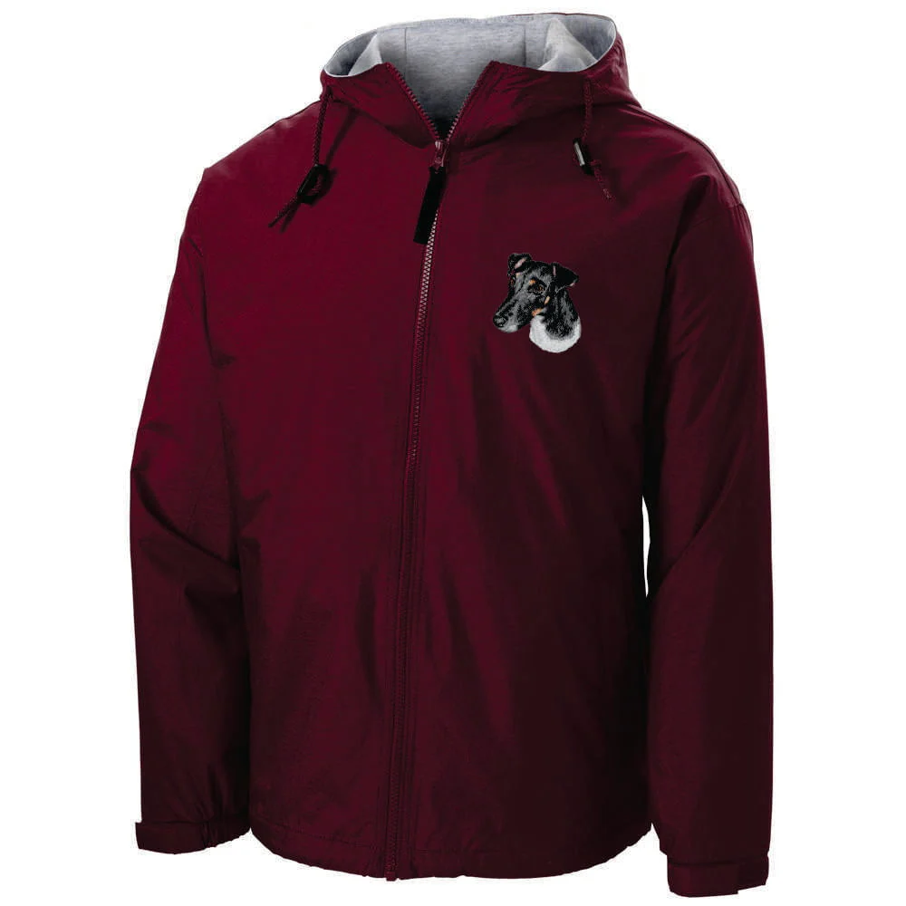 Smooth Fox Terrier Embroidered Hooded Jacket - Image 4