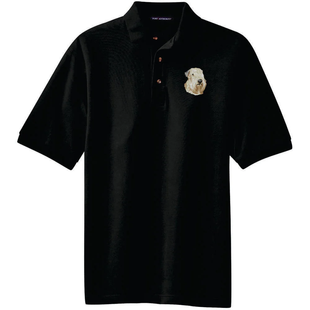 Soft Coated Wheaten Terrier Embroidered Polo Shirt - Image 3