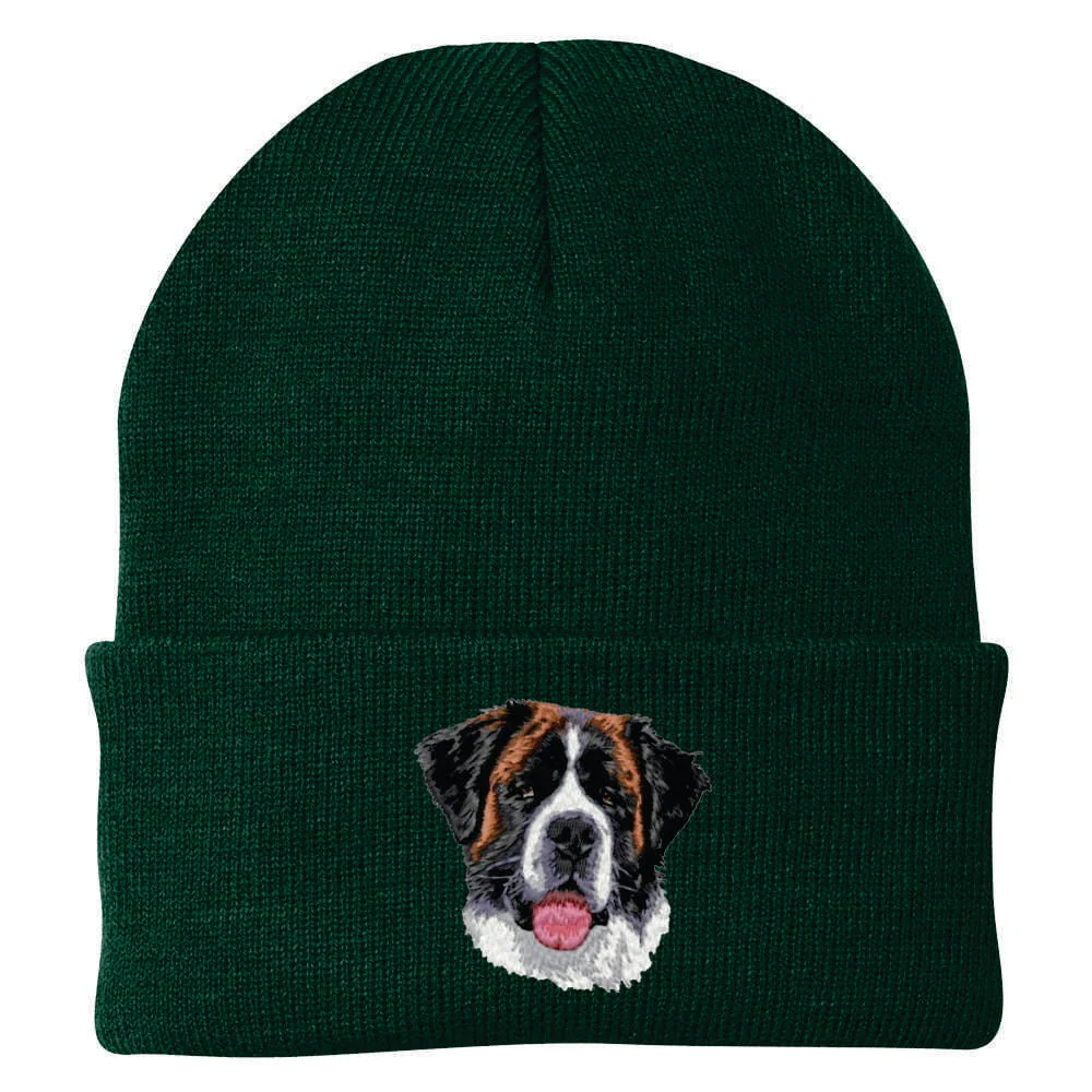 Saint Bernard Embroidered Beanie - Image 4