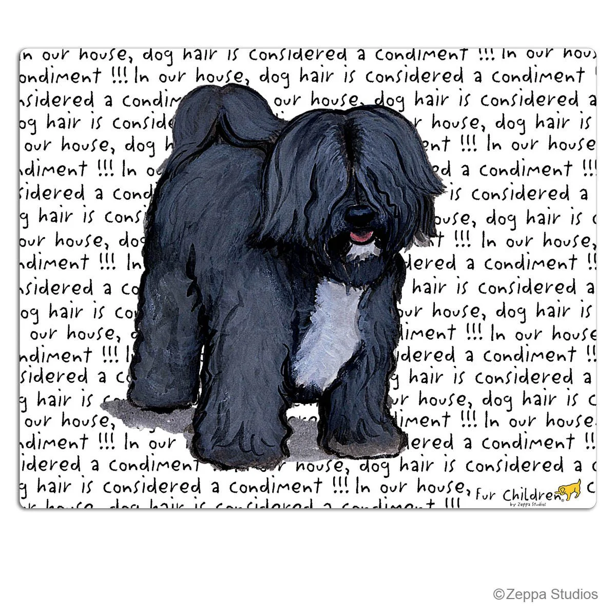 Tibetan Terrier Cutting Board
