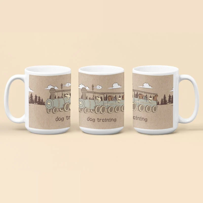 Dog Training - Large Coffee Mug