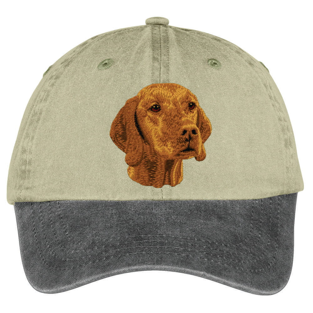Vizsla  Embroidered Two Tone Baseball Cap - Image 2