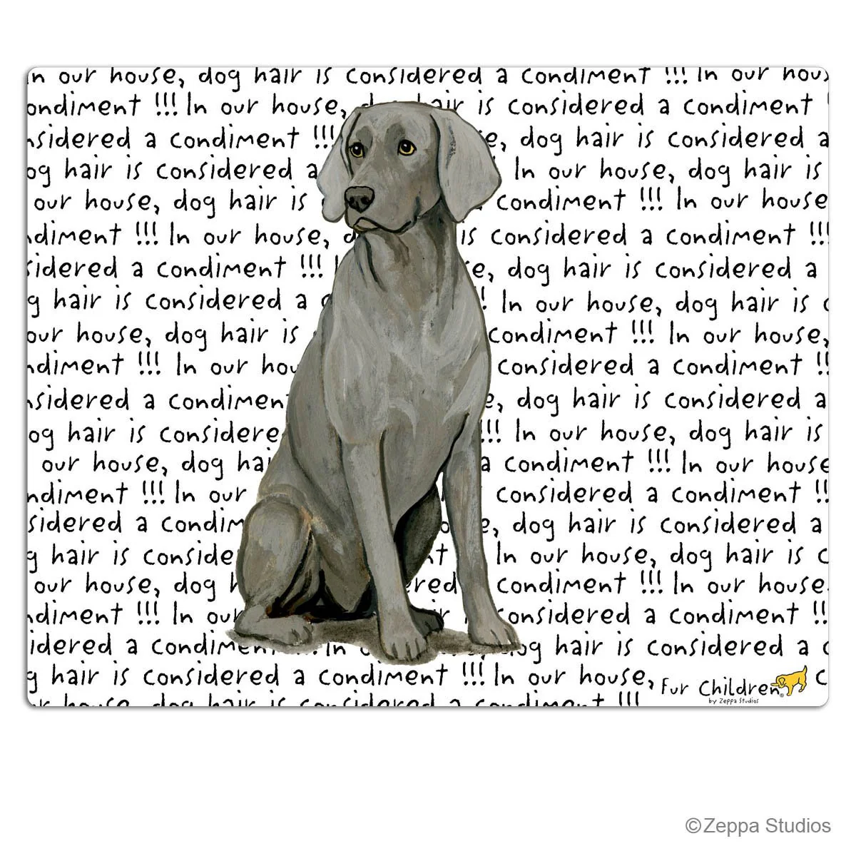 Weimaraner Cutting Board