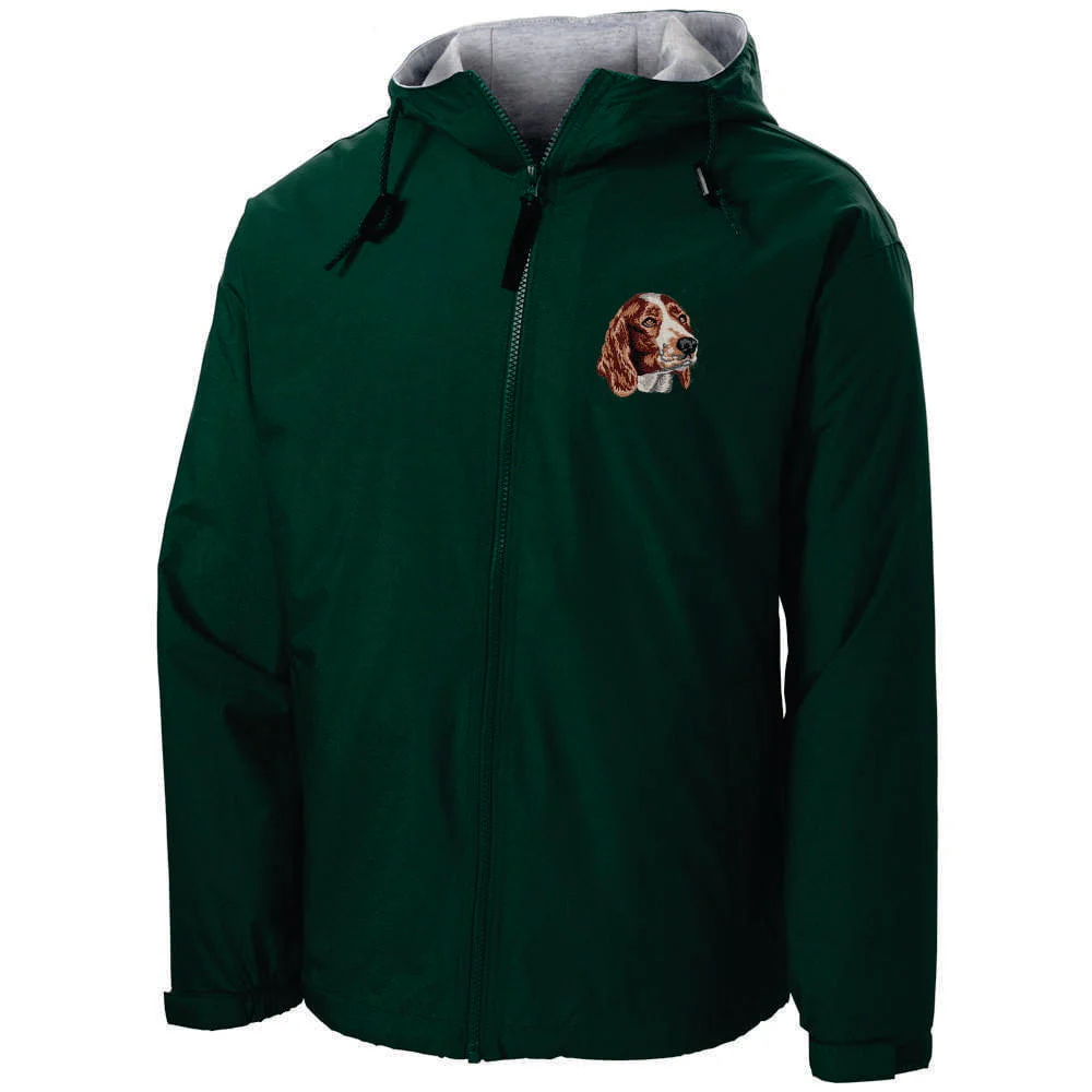 Welsh Springer Spaniel Embroidered Hooded Jacket - Image 3