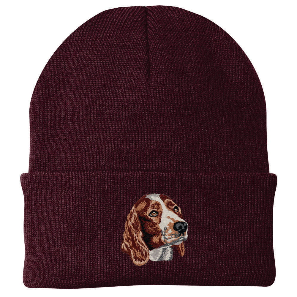Welsh Springer Spaniel Embroidered Beanie - Image 4