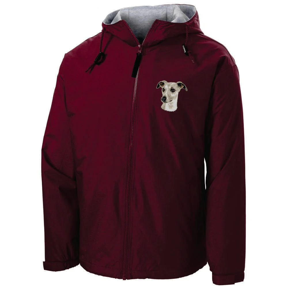 Whippet Embroidered Hooded Jacket - Image 4