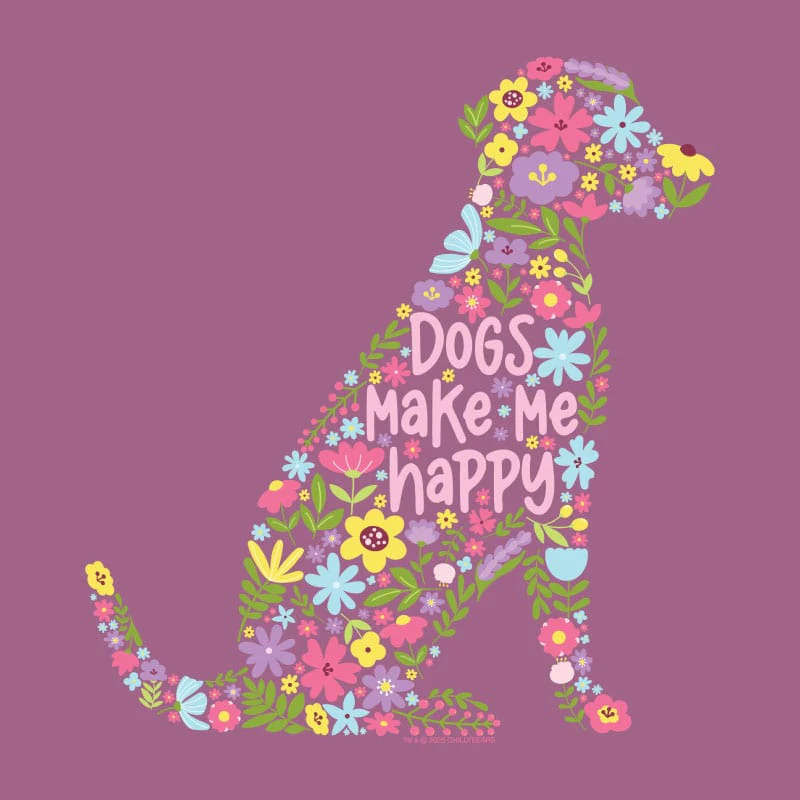 Dogs Make Me Happy - Classic Tee - Image 4