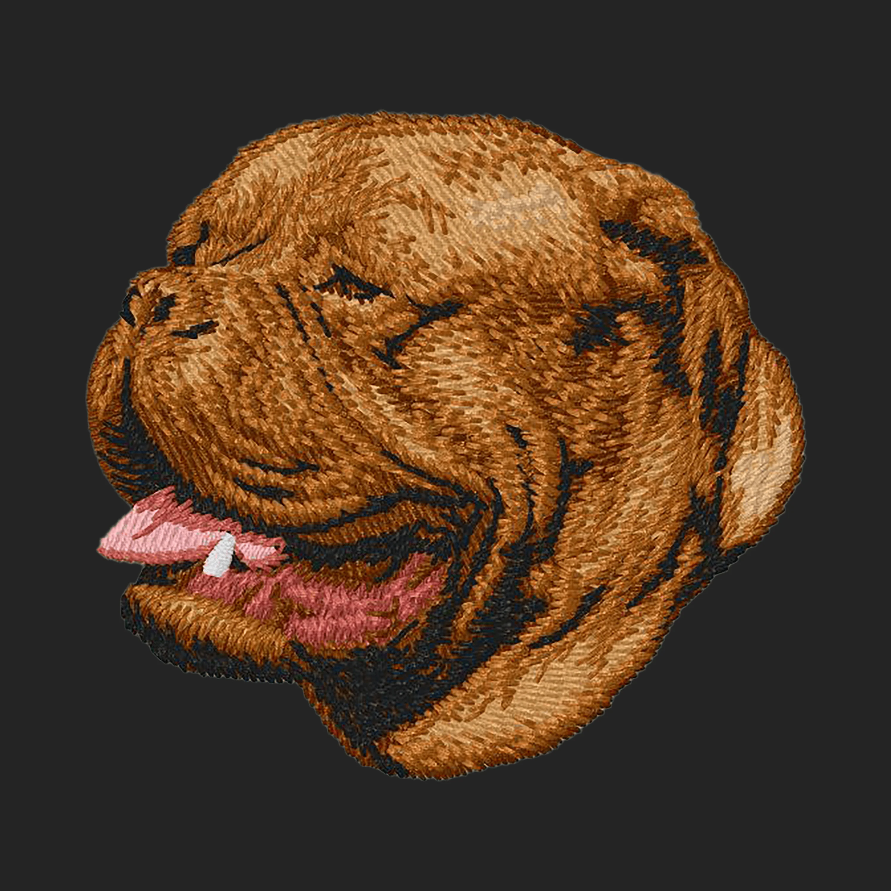 Dogue de Bordeaux Embroidered Sweatshirt Hoodie - Image 3