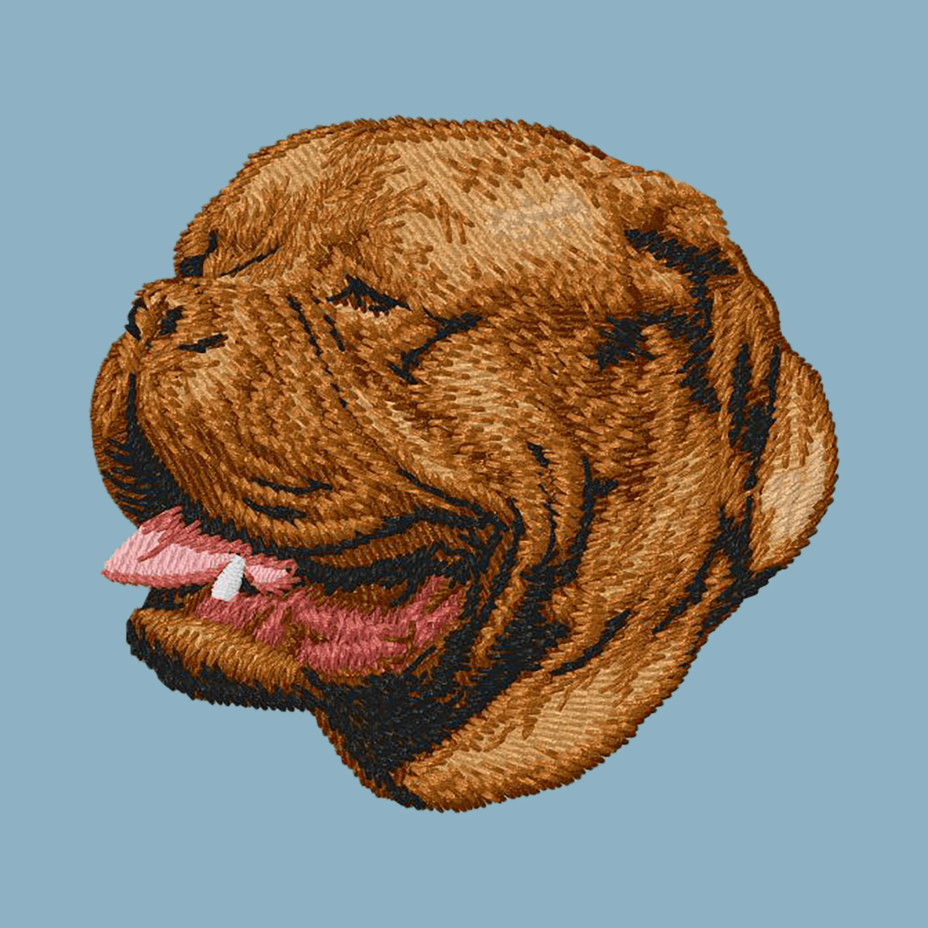 Dogue de Bordeaux Embroidered Sweatshirt Hoodie - Image 5
