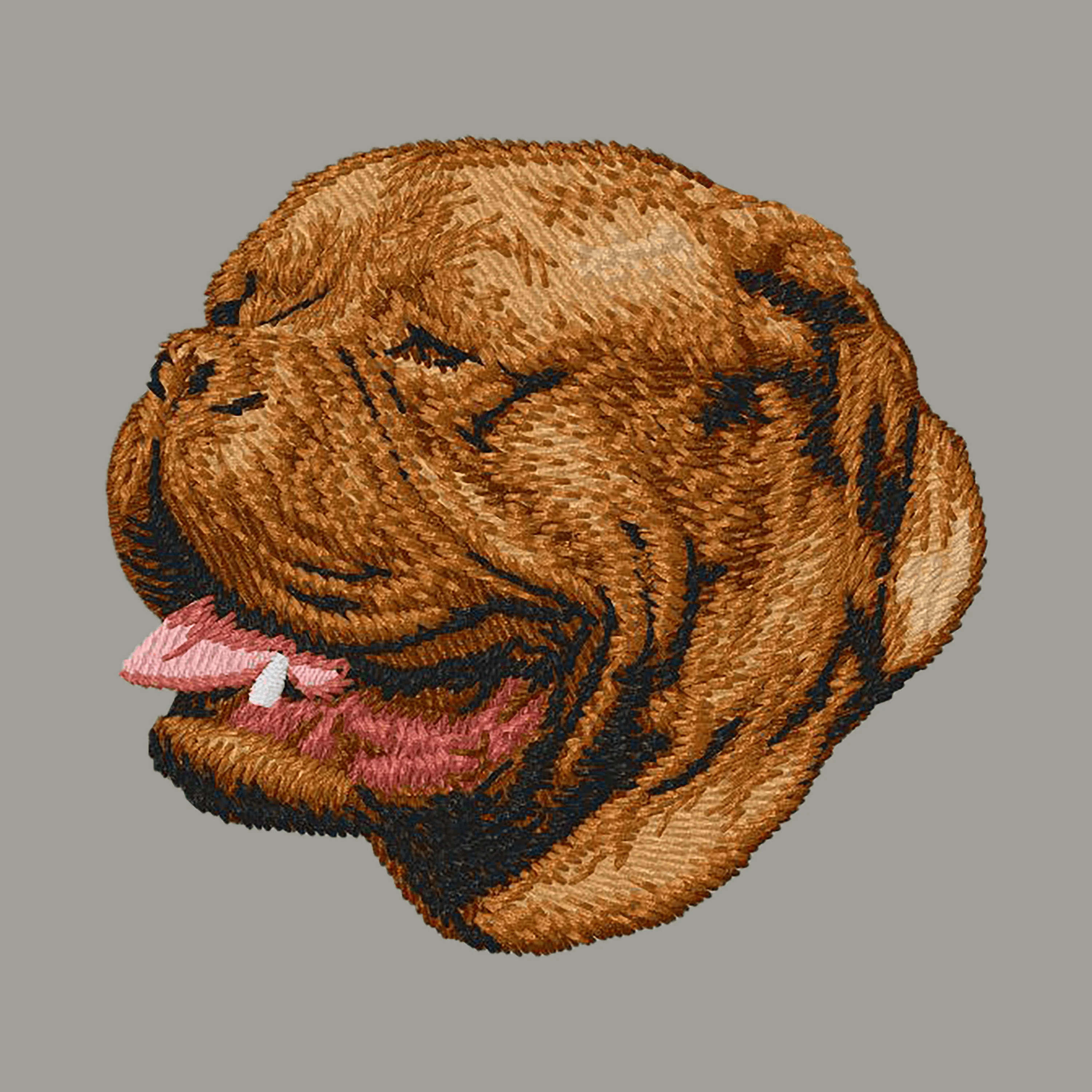 Dogue de Bordeaux Embroidered Sweatshirt Hoodie - Image 6