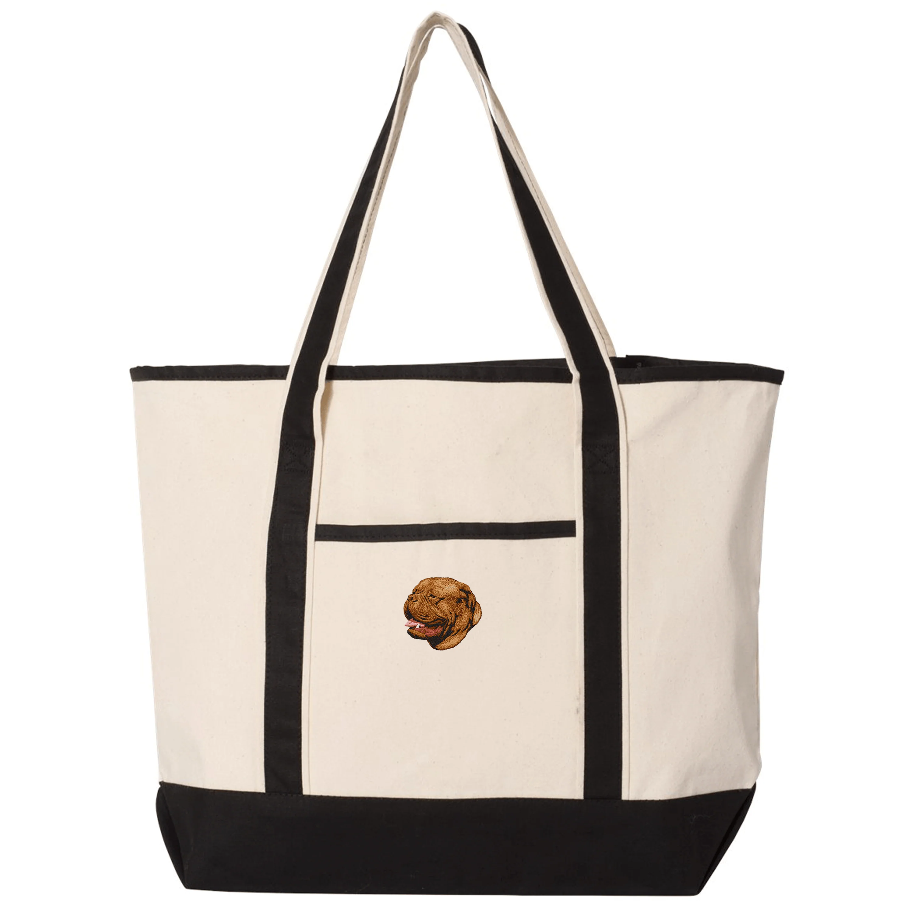Dogue de Bordeaux Embroidered Tote
