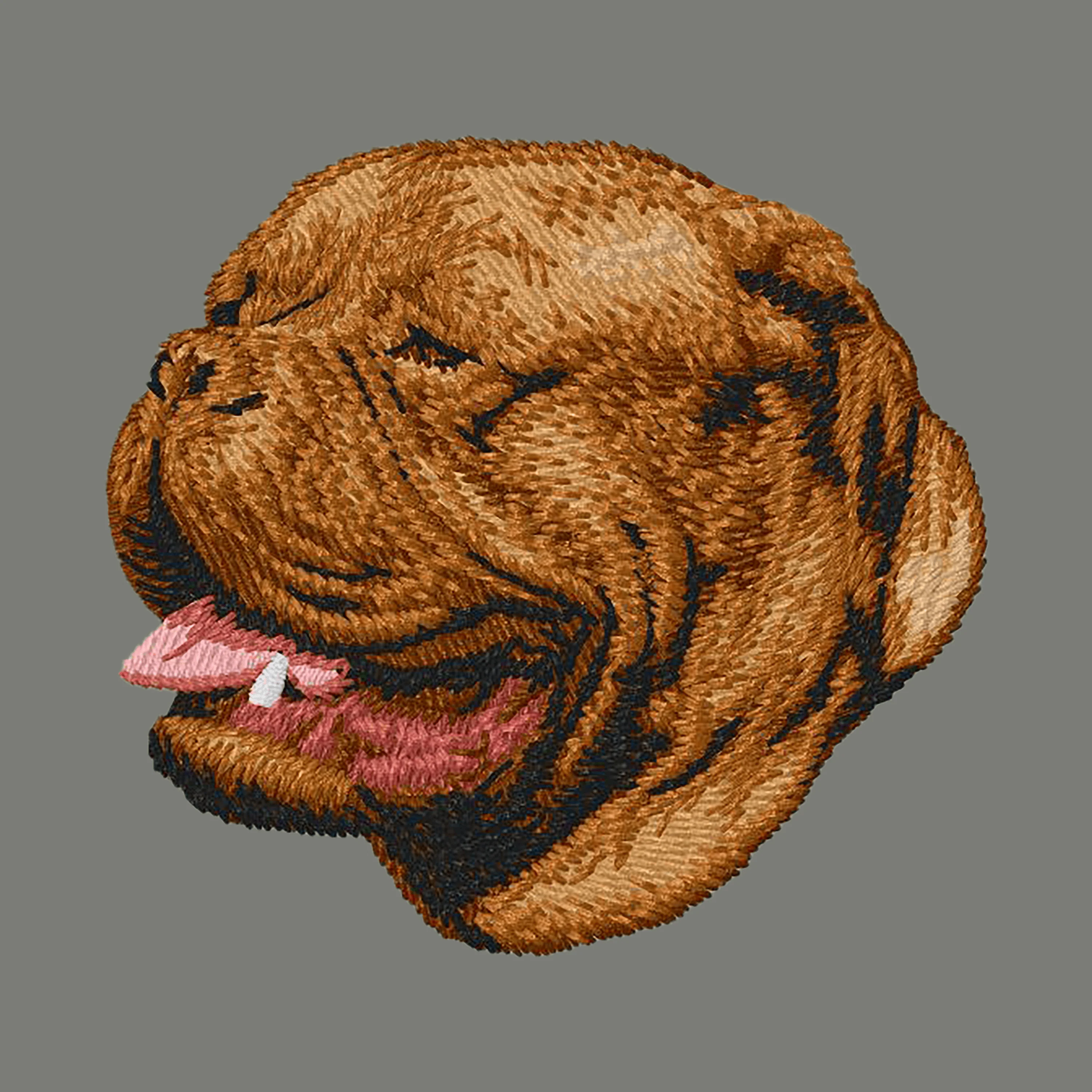 Dogue de Bordeaux Embroidered Wearable Blanket - Image 5