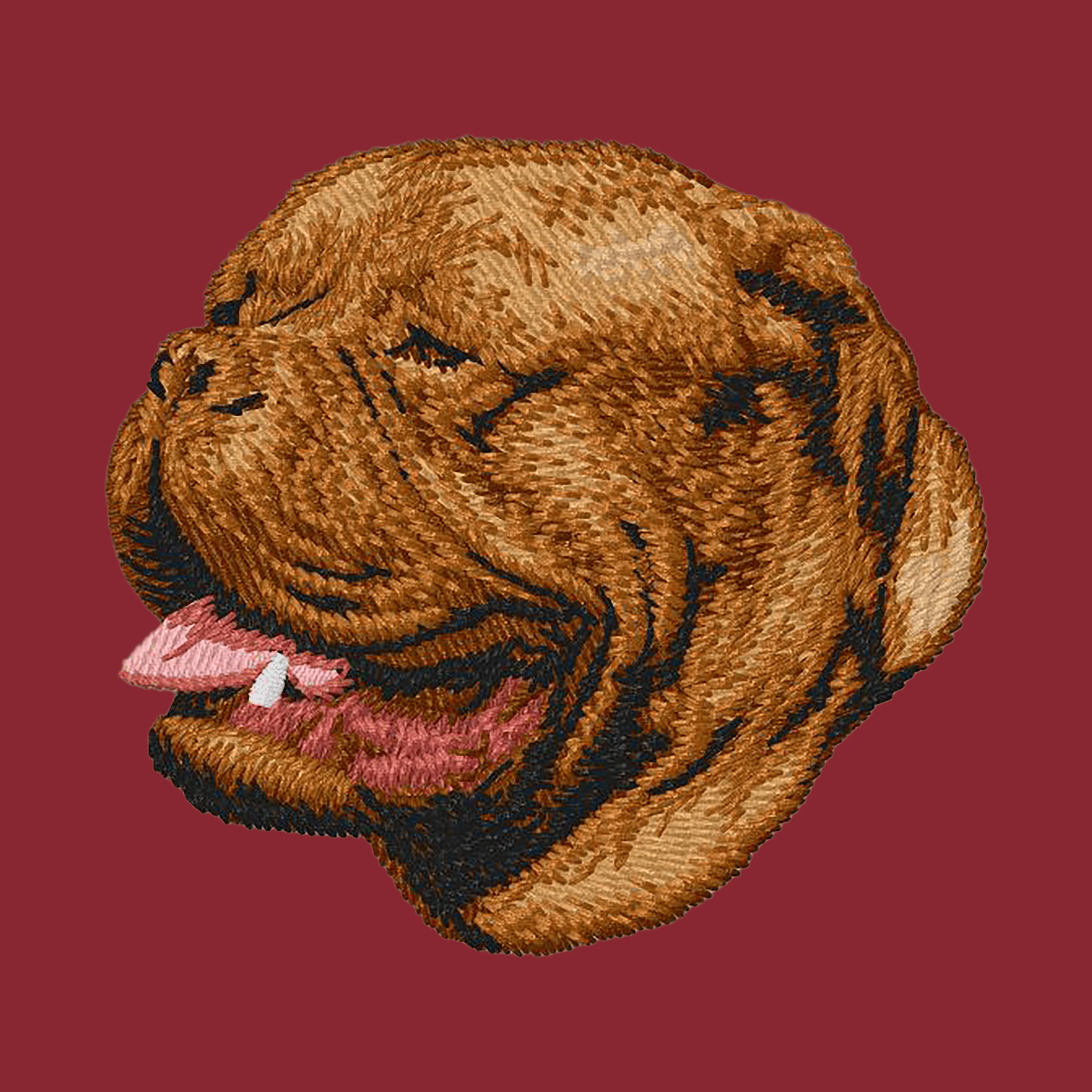 Dogue de Bordeaux Embroidered Wearable Blanket - Image 8