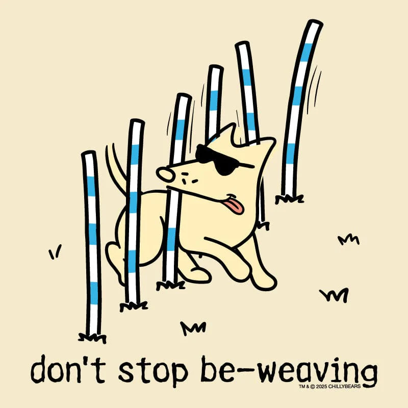 Don't Stop Be Weaving - Classic Long-Sleeve T-Shirt - Image 4