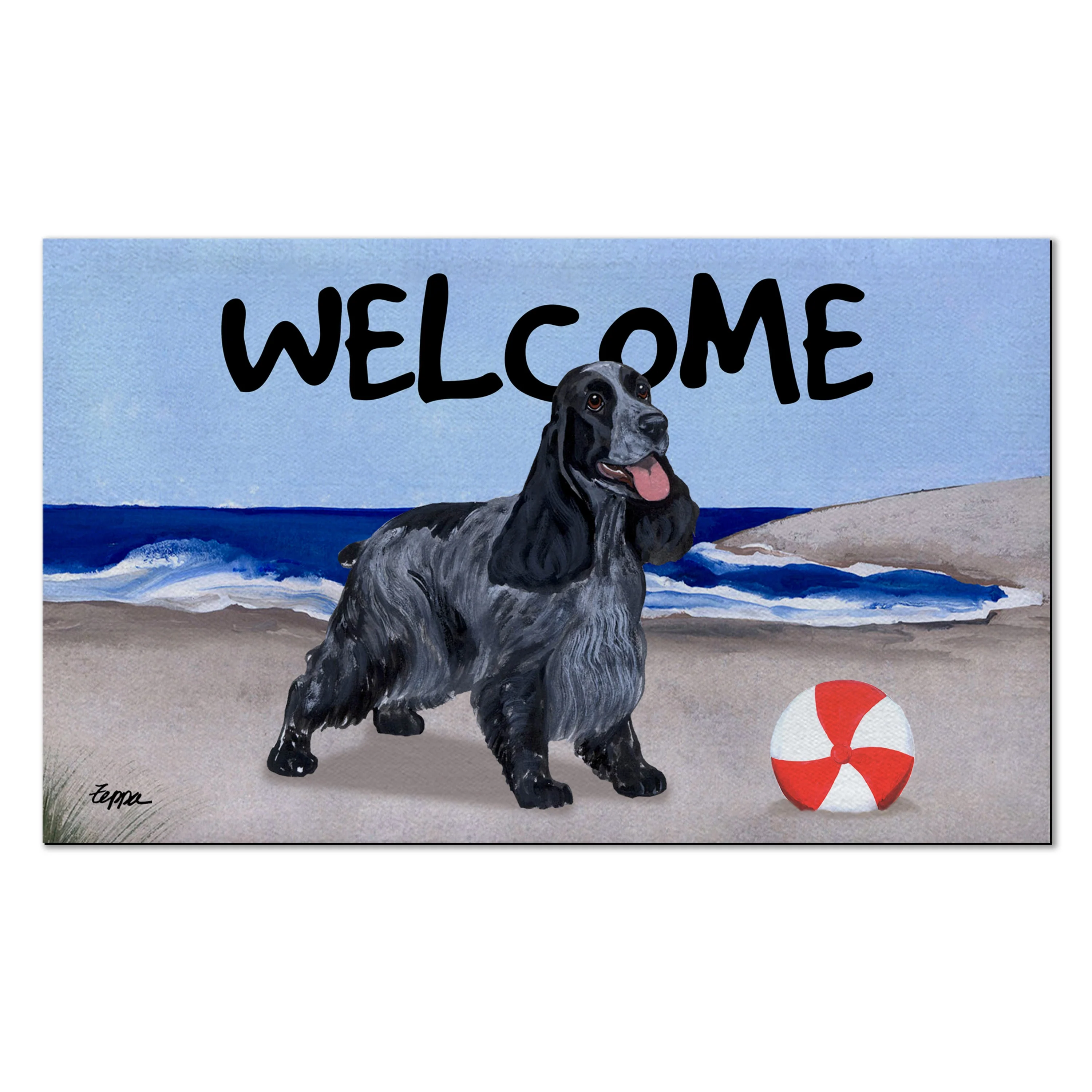 English Cocker Spaniel  Welcome Mat - Image 6
