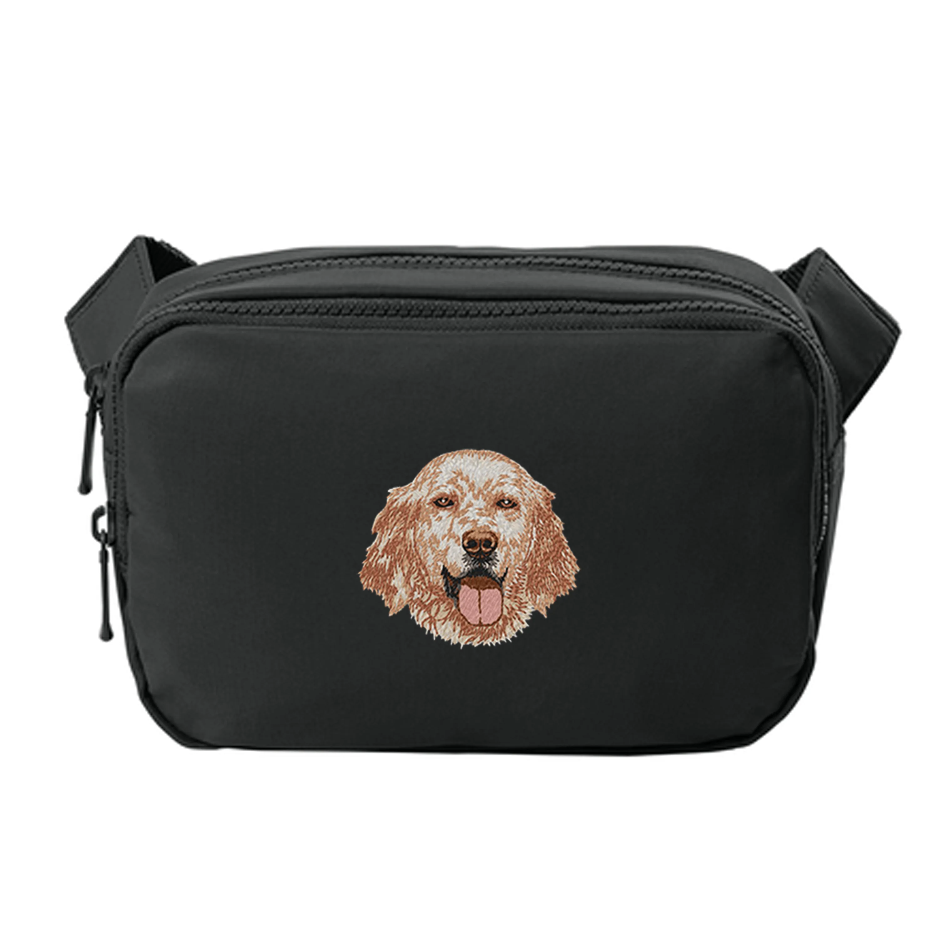 English Setter Embroidered Crossbody Bag