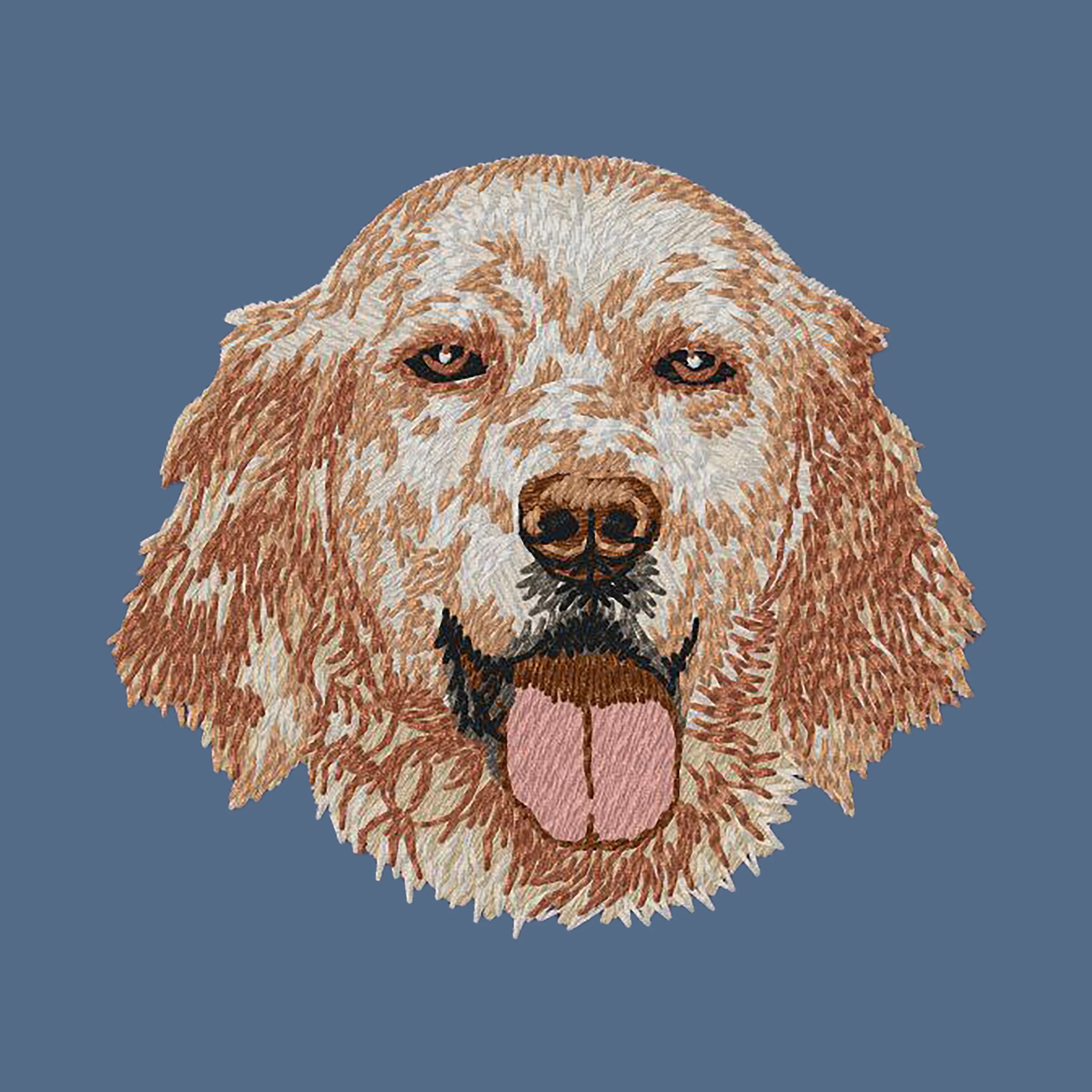 English Setter Embroidered Women's Denim Shirt - Image 2