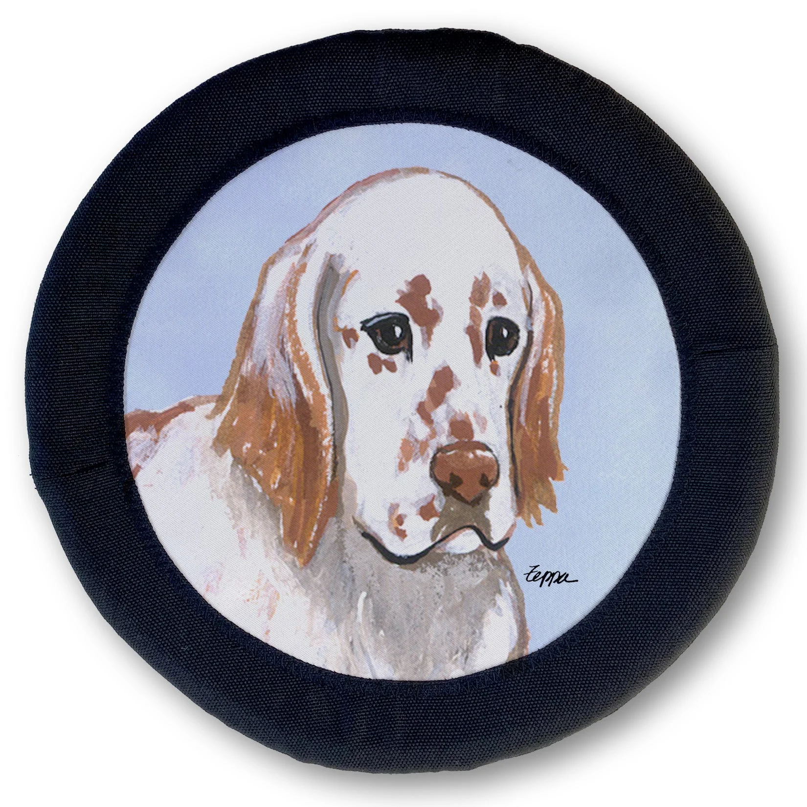 English Setter FOTOFRISBY Flying Dog Disc Toy - Image 2
