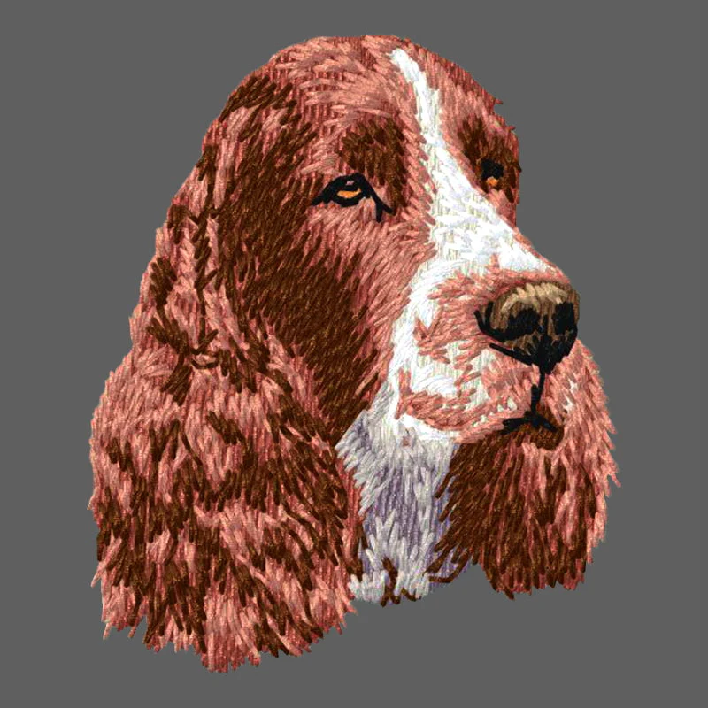 English Springer Spaniel Embroidered Women's Fleece Jacket - Image 2