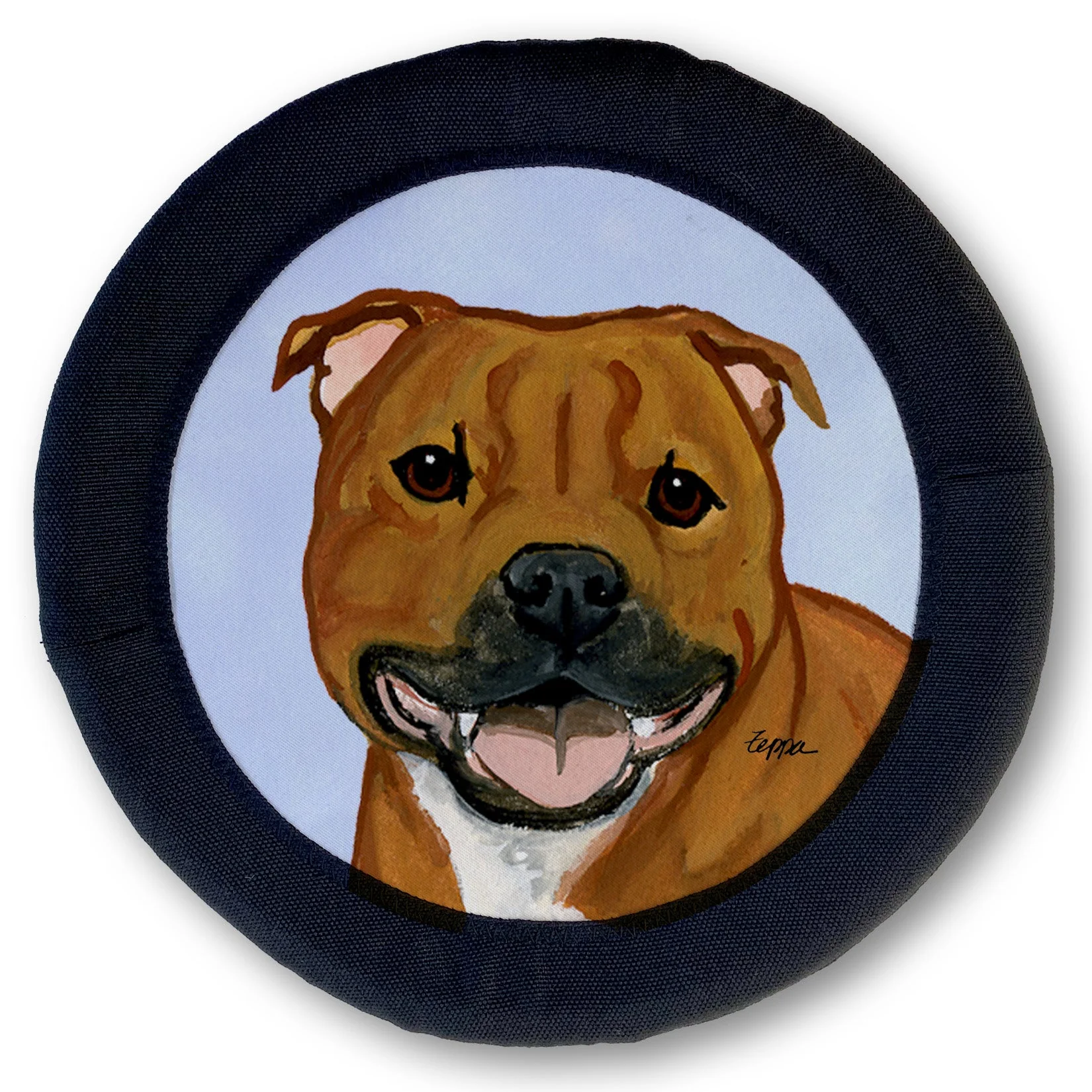 English Staffordshire FOTOFRISBY Flying Dog Disc Toy - Image 2