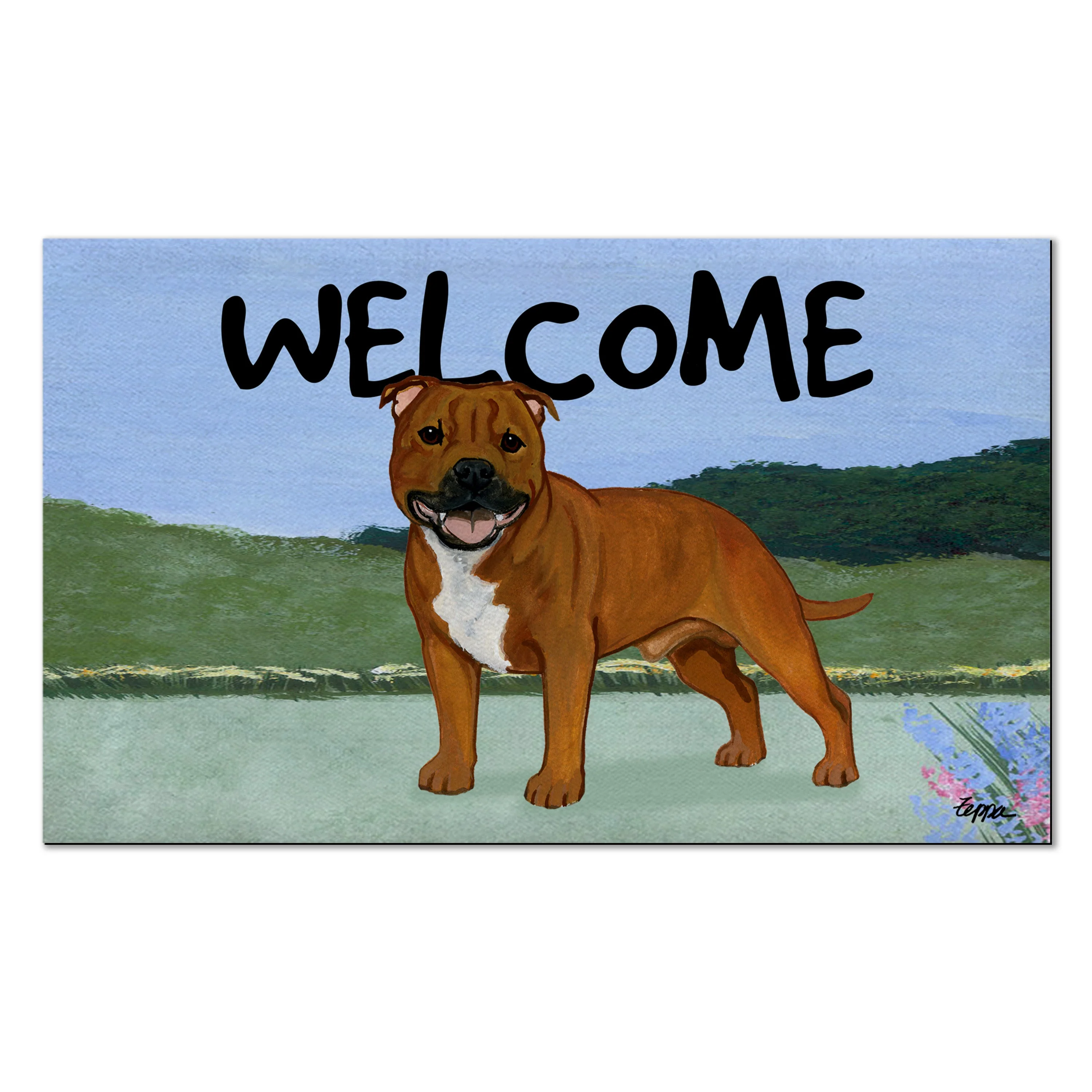 English Staffordshire Welcome Mat - Image 11