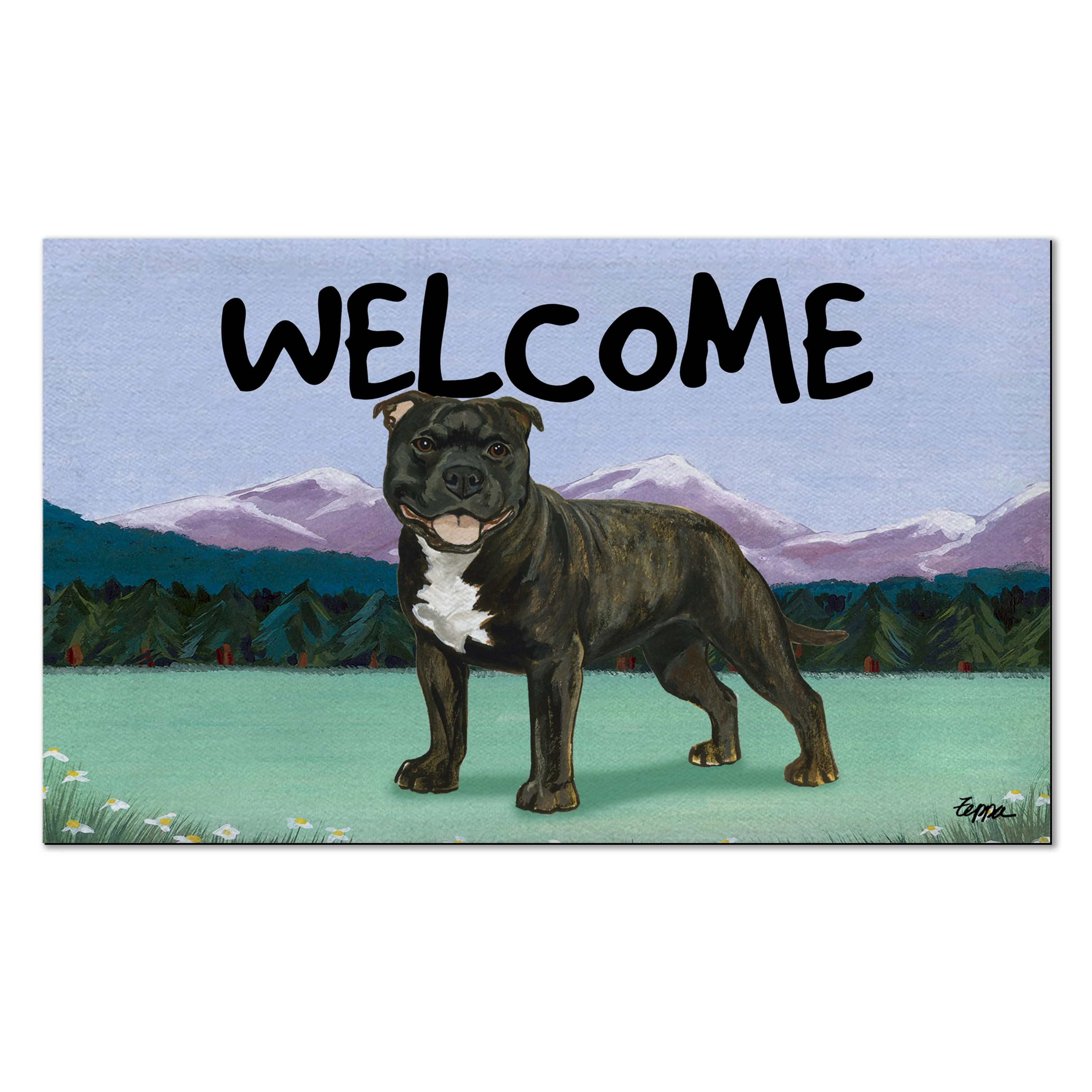 English Staffordshire Welcome Mat - Image 12