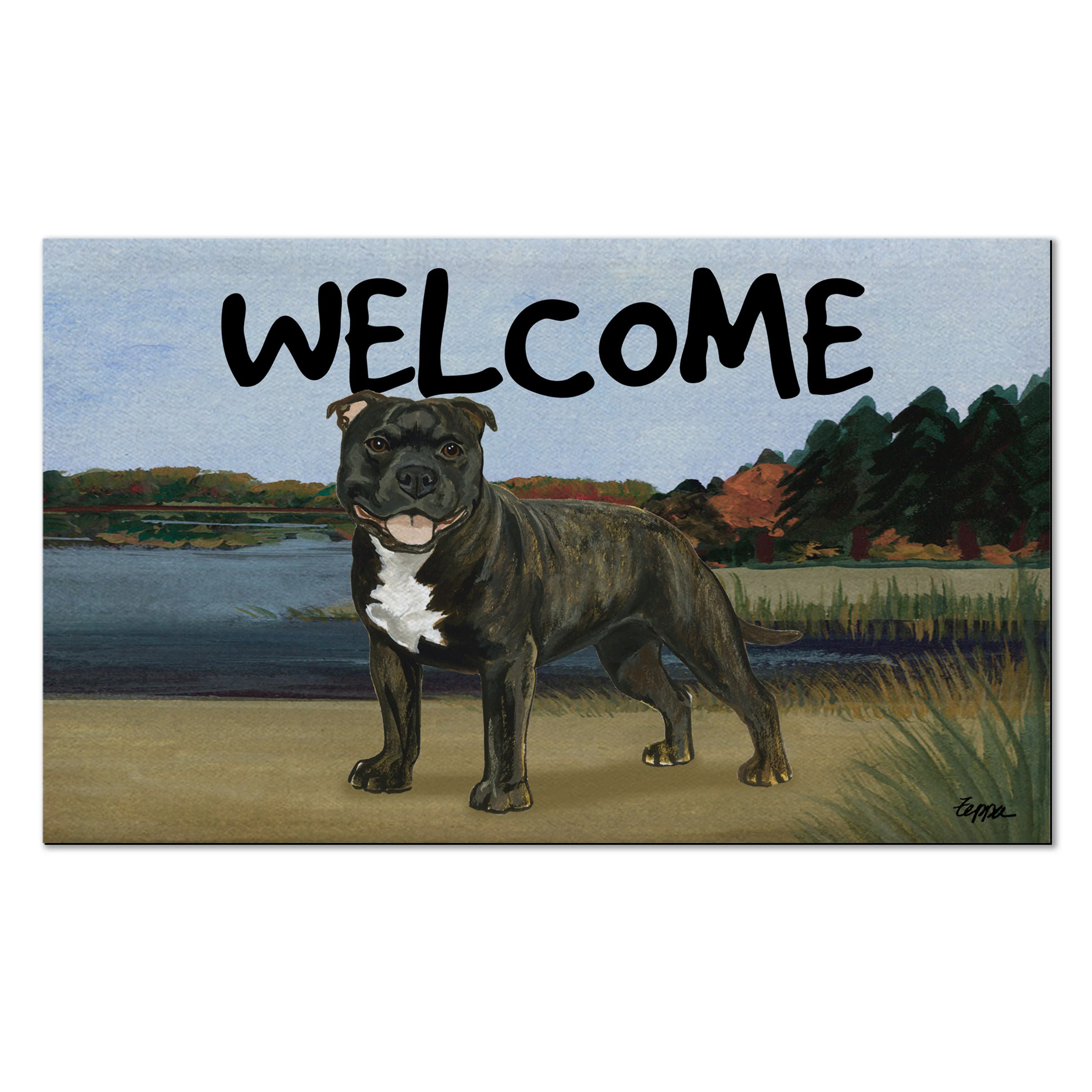 English Staffordshire Welcome Mat - Image 4