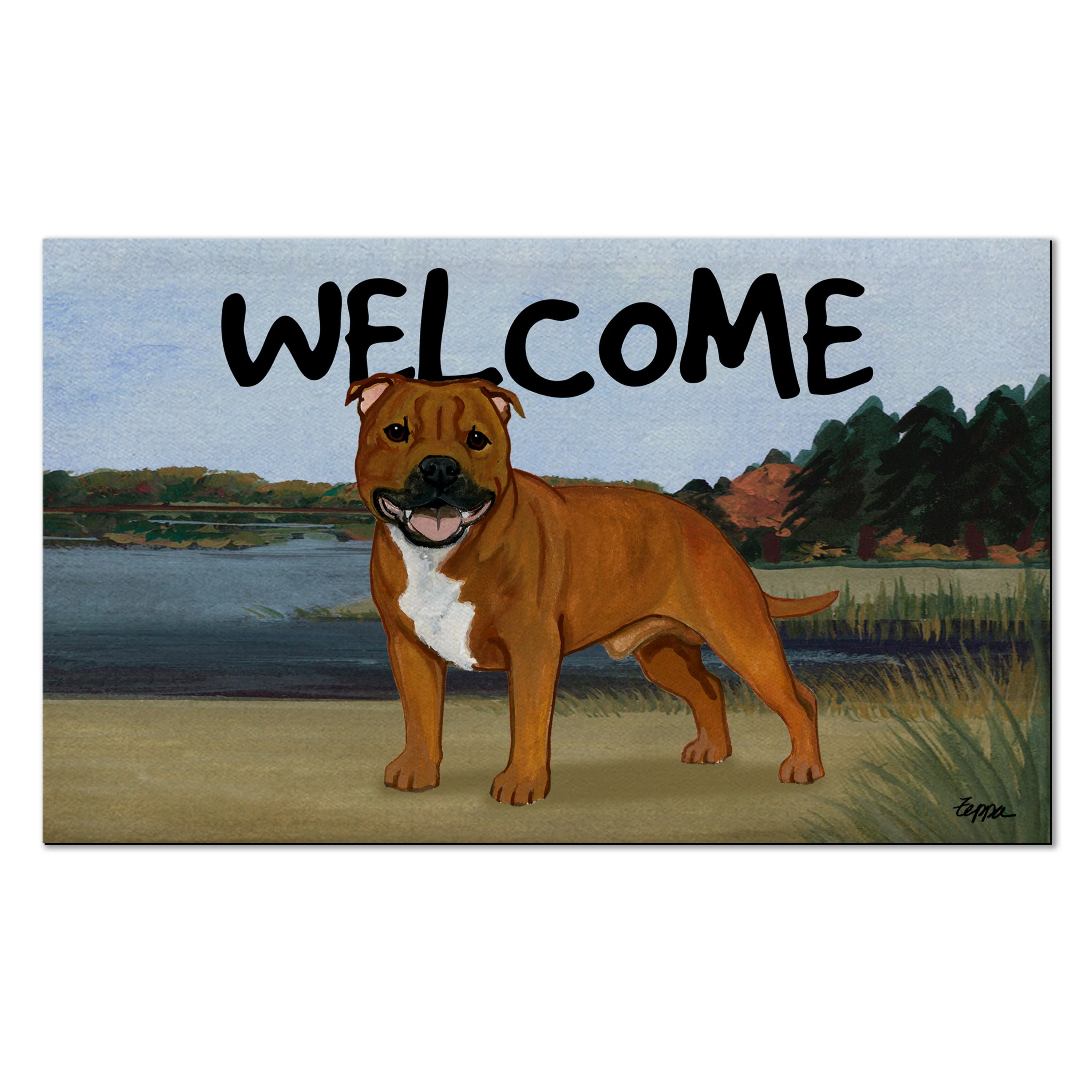 English Staffordshire Welcome Mat - Image 5