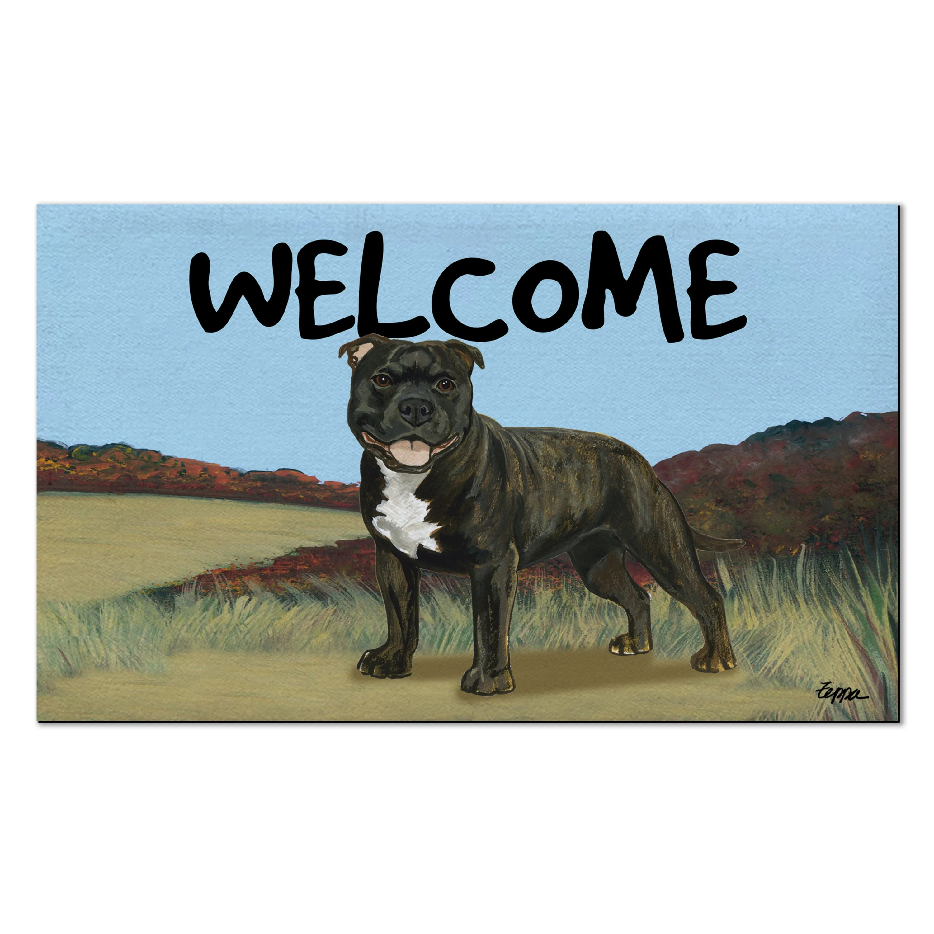 English Staffordshire Welcome Mat - Image 6