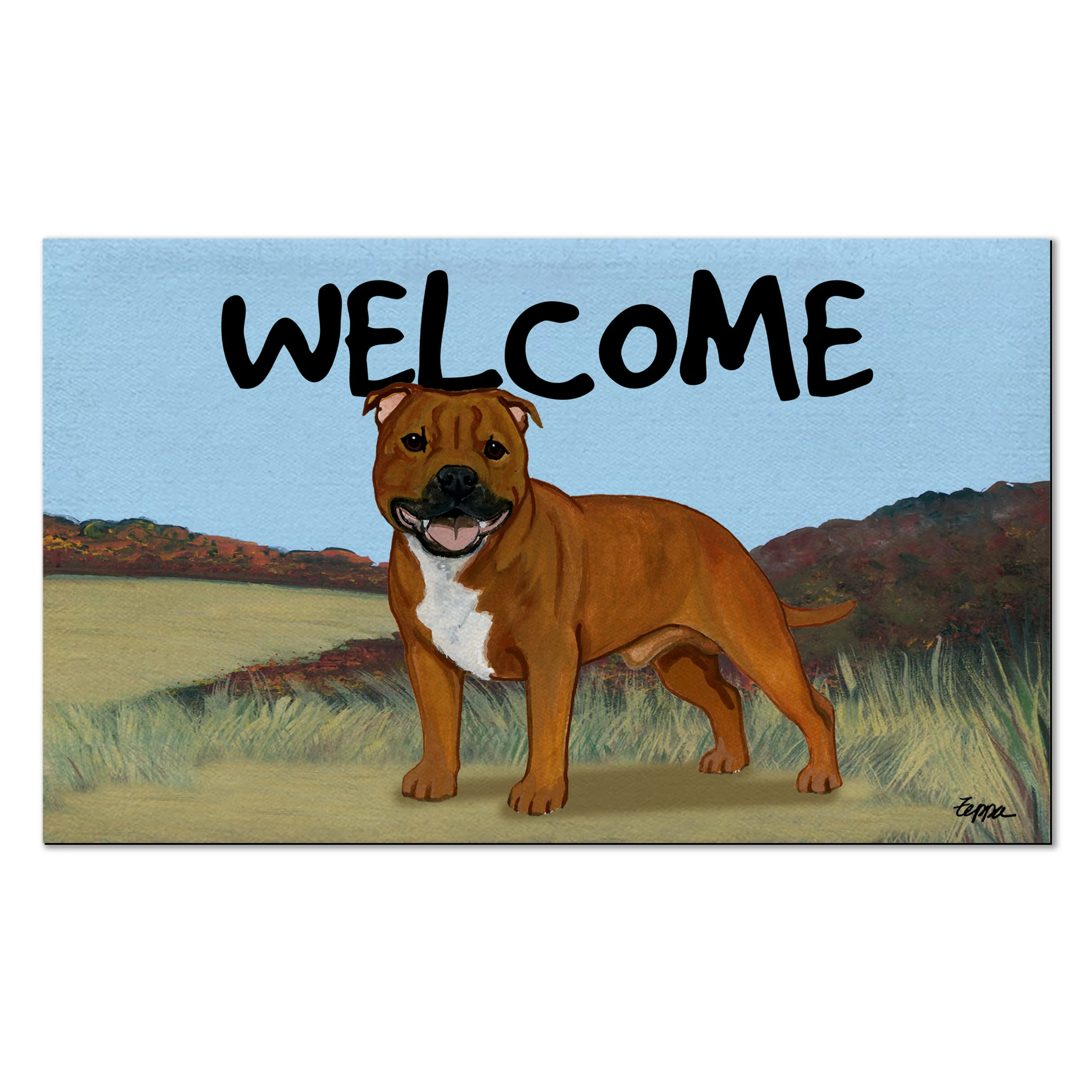 English Staffordshire Welcome Mat - Image 7
