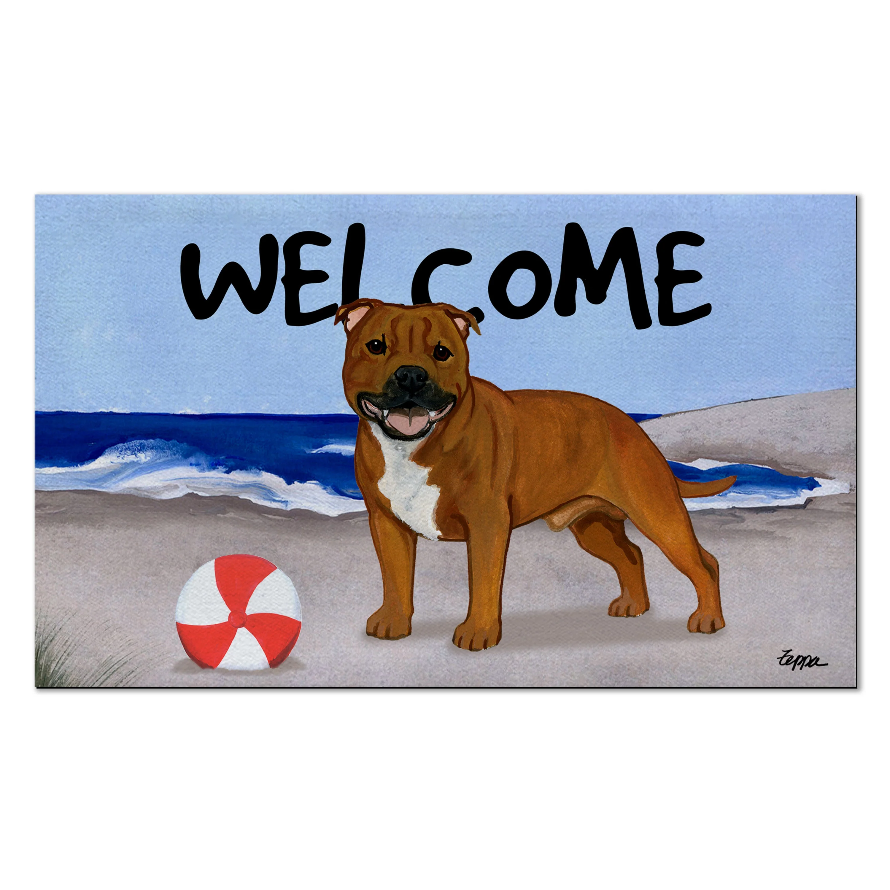 English Staffordshire Welcome Mat - Image 9