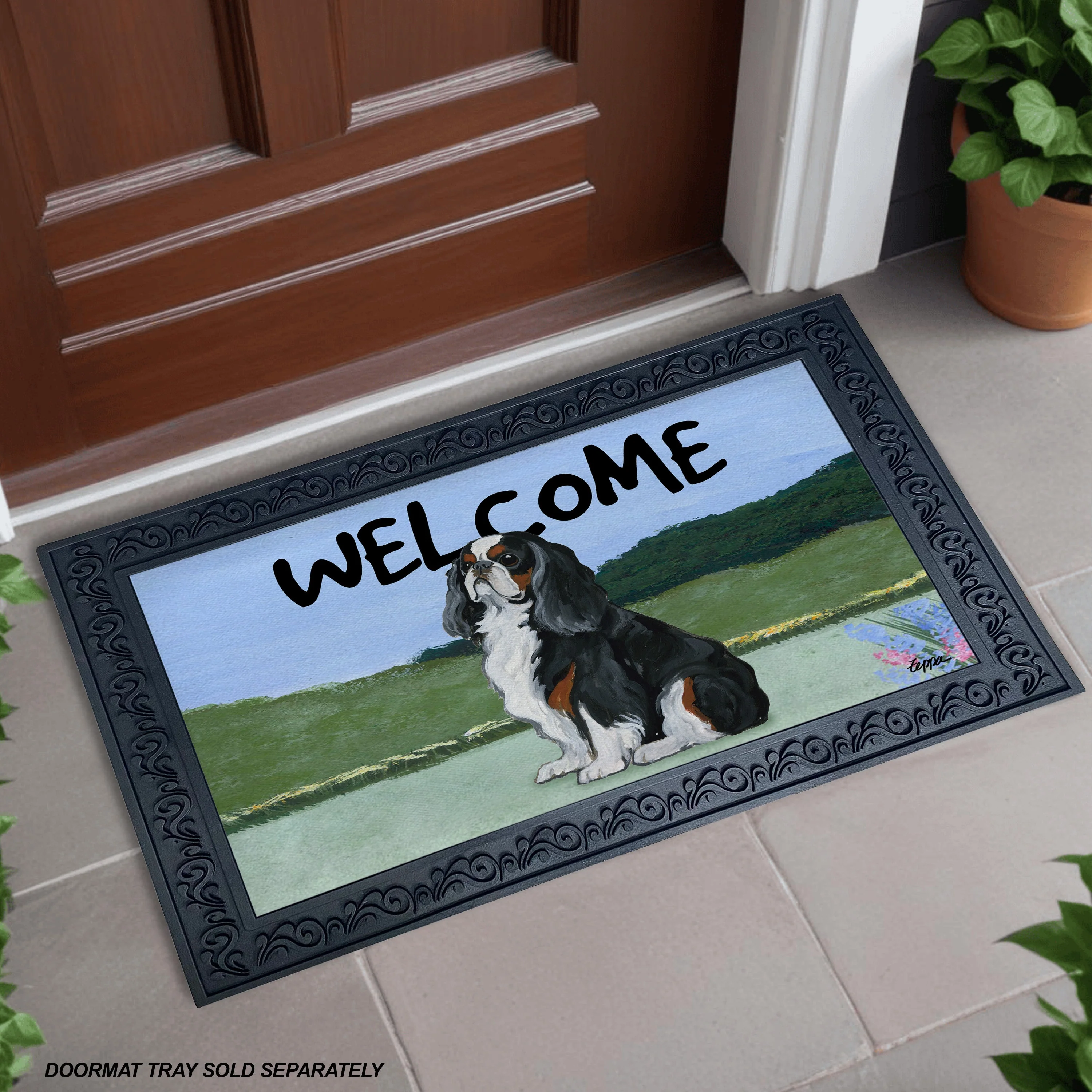 English Toy Spaniel Welcome Mat - Image 2