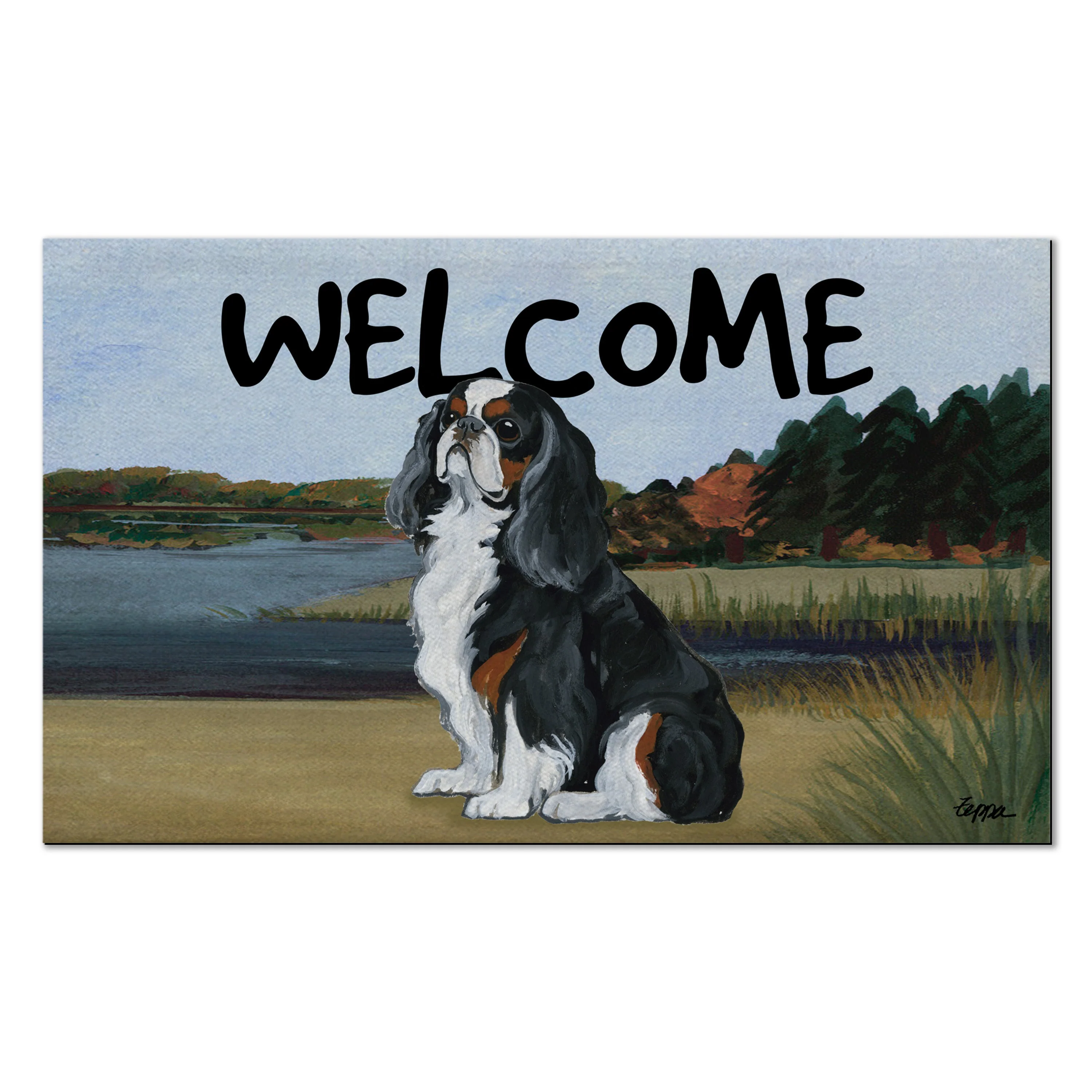 English Toy Spaniel Welcome Mat - Image 8