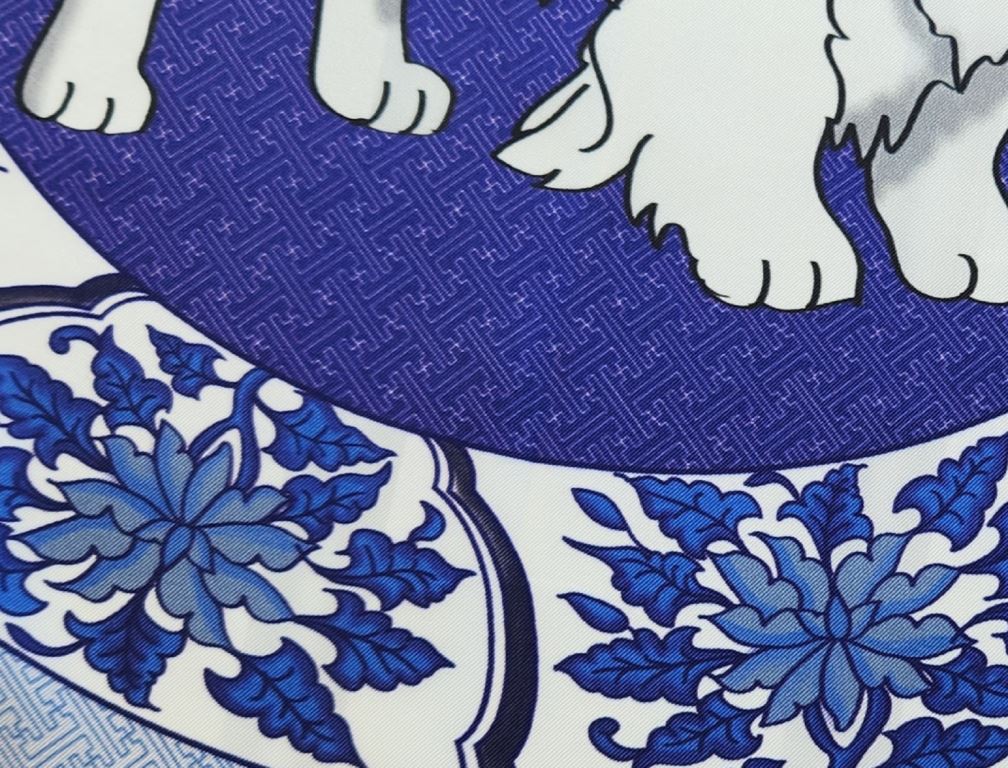 English Toy Spaniel Silk Scarf - Image 3