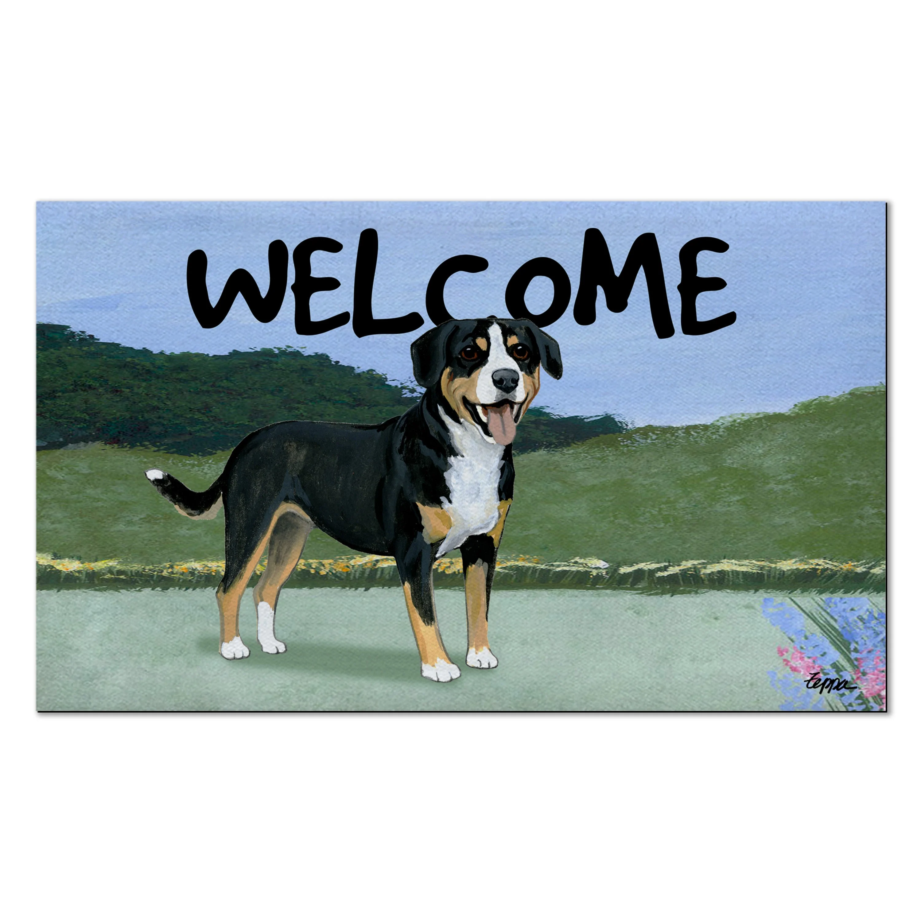 Entlebucher Mountain Dog Welcome Mat - Image 5