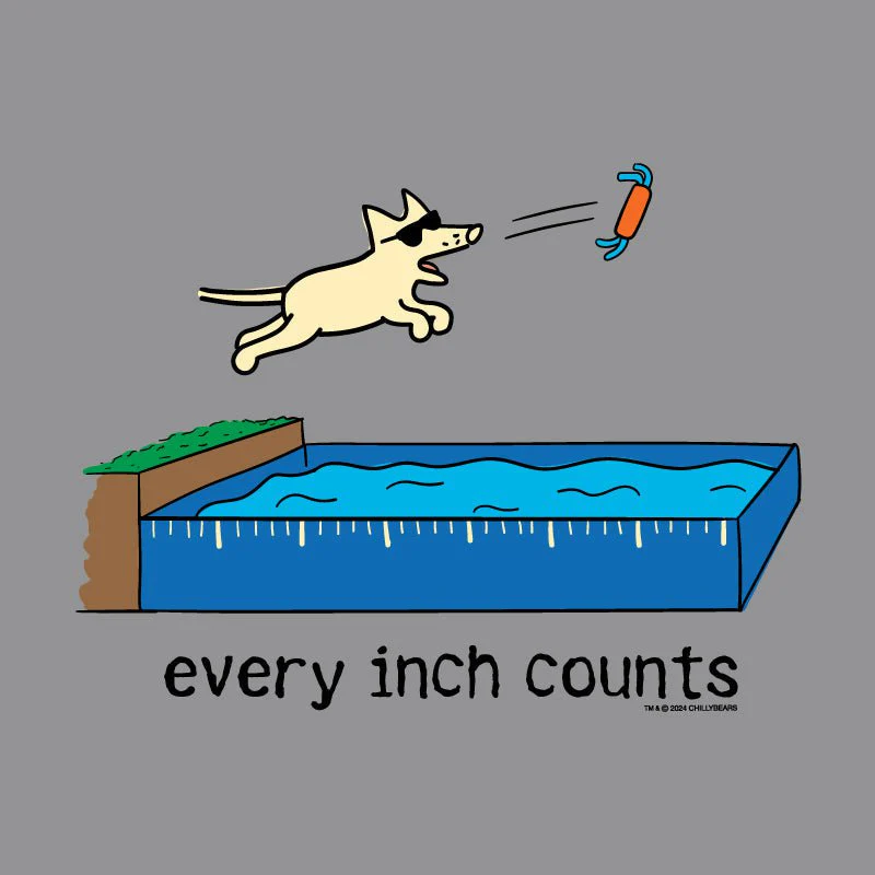 Every Inch Counts  - Ladies Curvy V-Neck Tee - Image 2