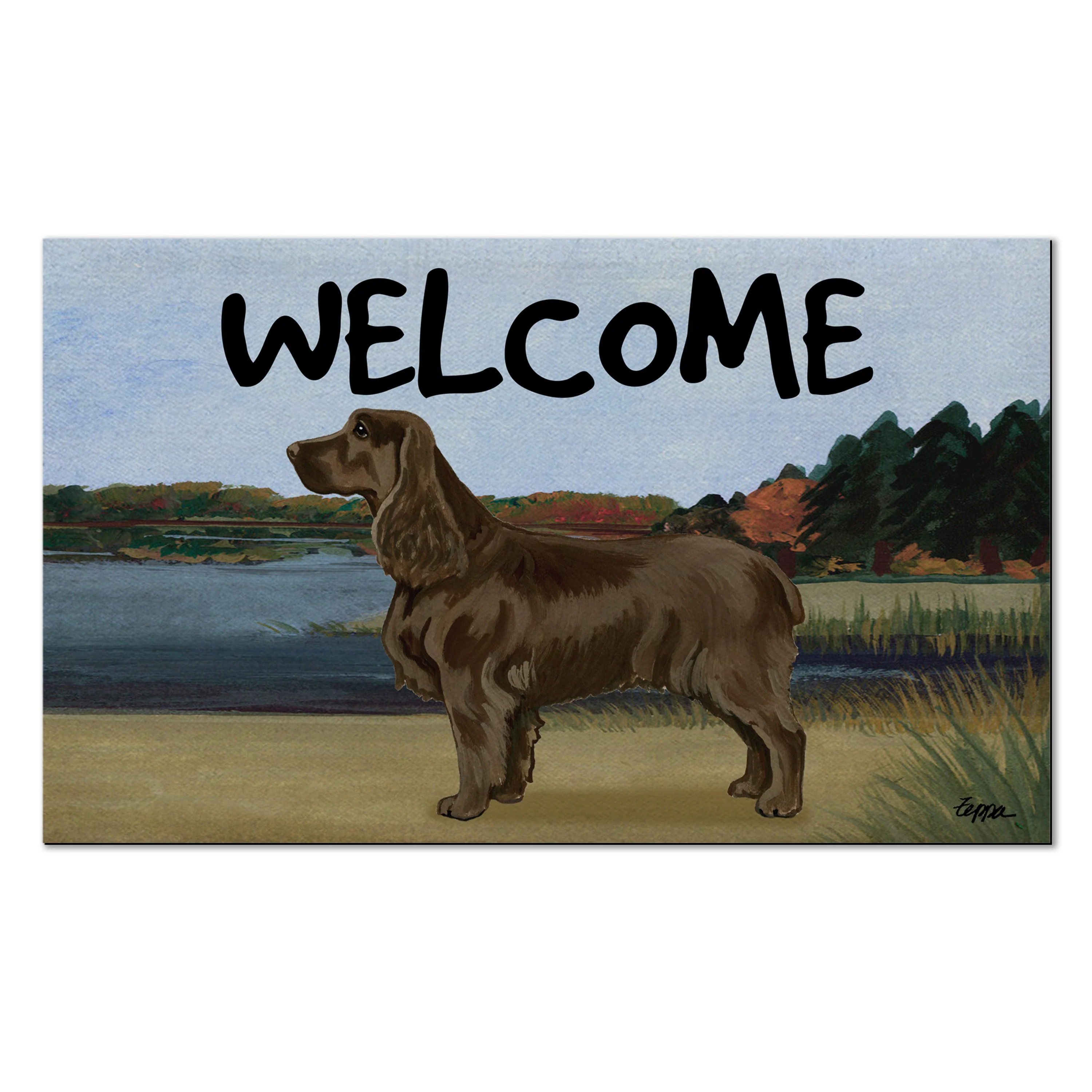Field Spaniel Welcome Mat - Image 2