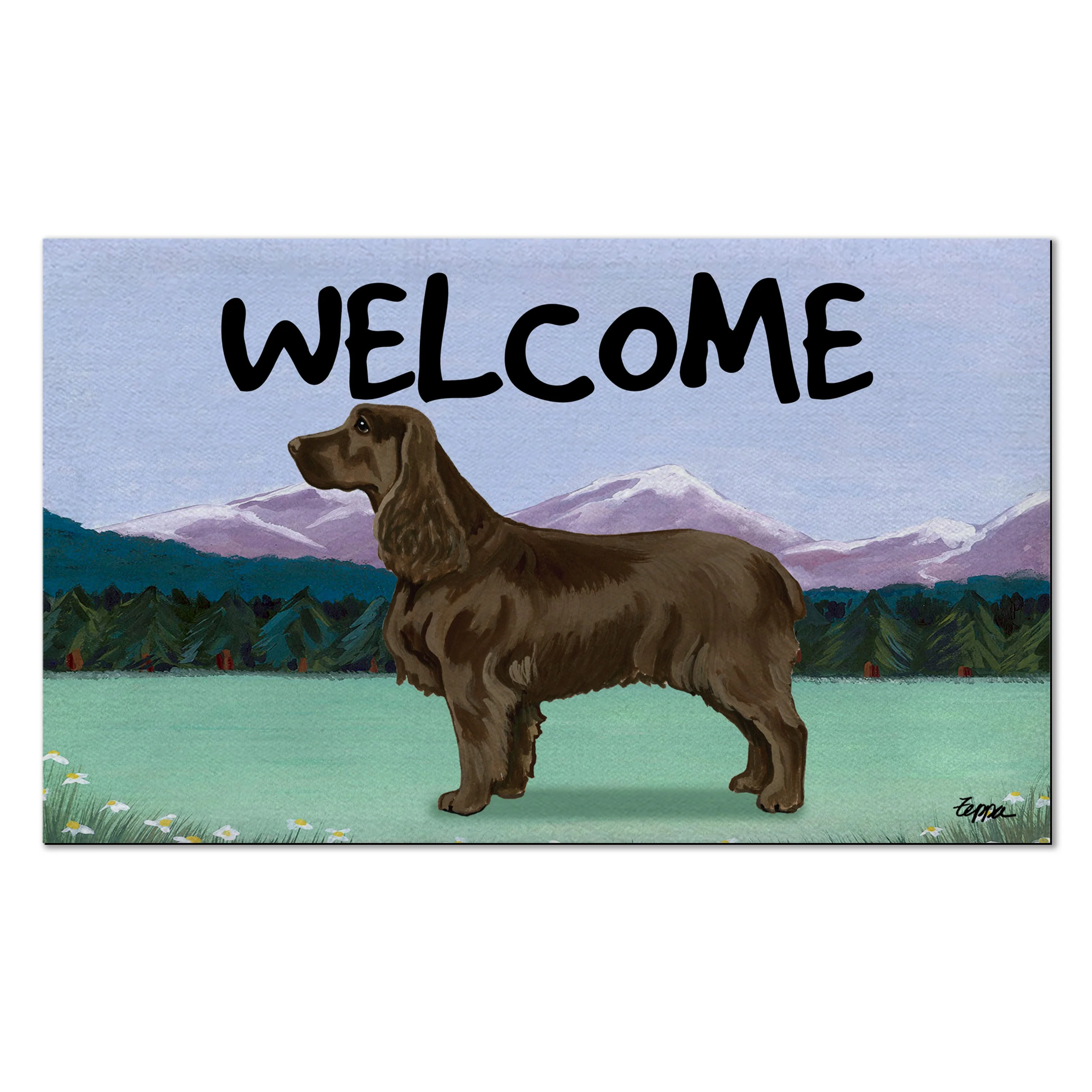 Field Spaniel Welcome Mat - Image 4
