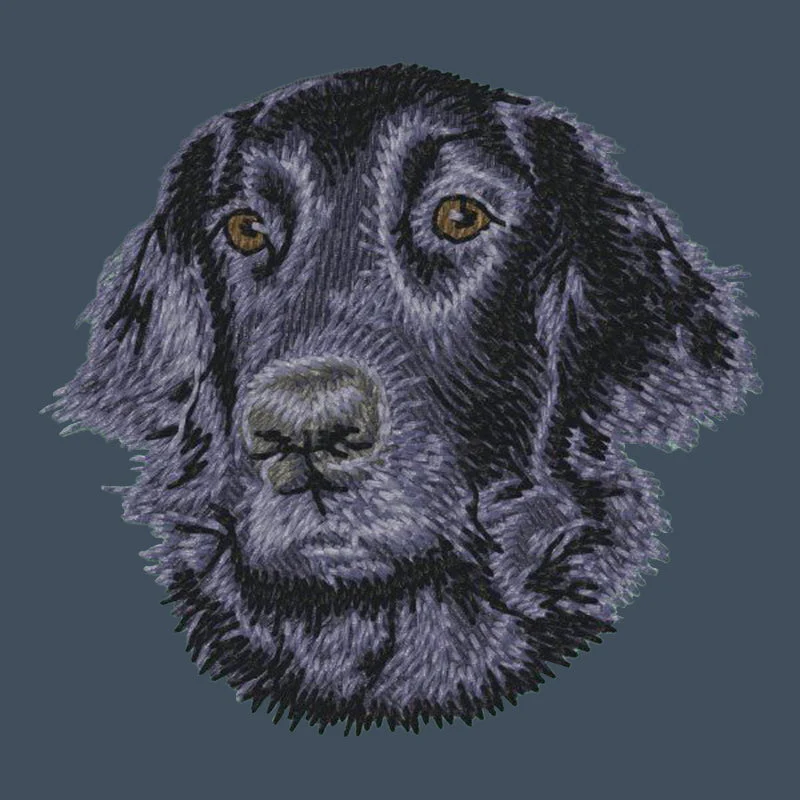Flat-Coated Retriever Embroidered Baseball Cap - Image 2