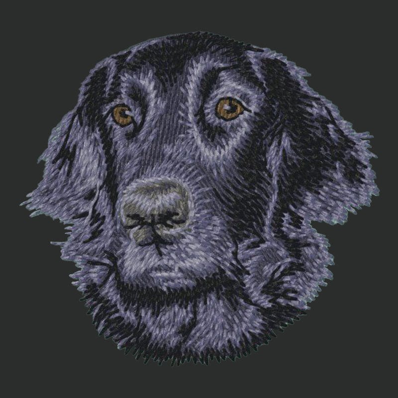 Flat-Coated Retriever Embroidered Crossbody Bag - Image 2